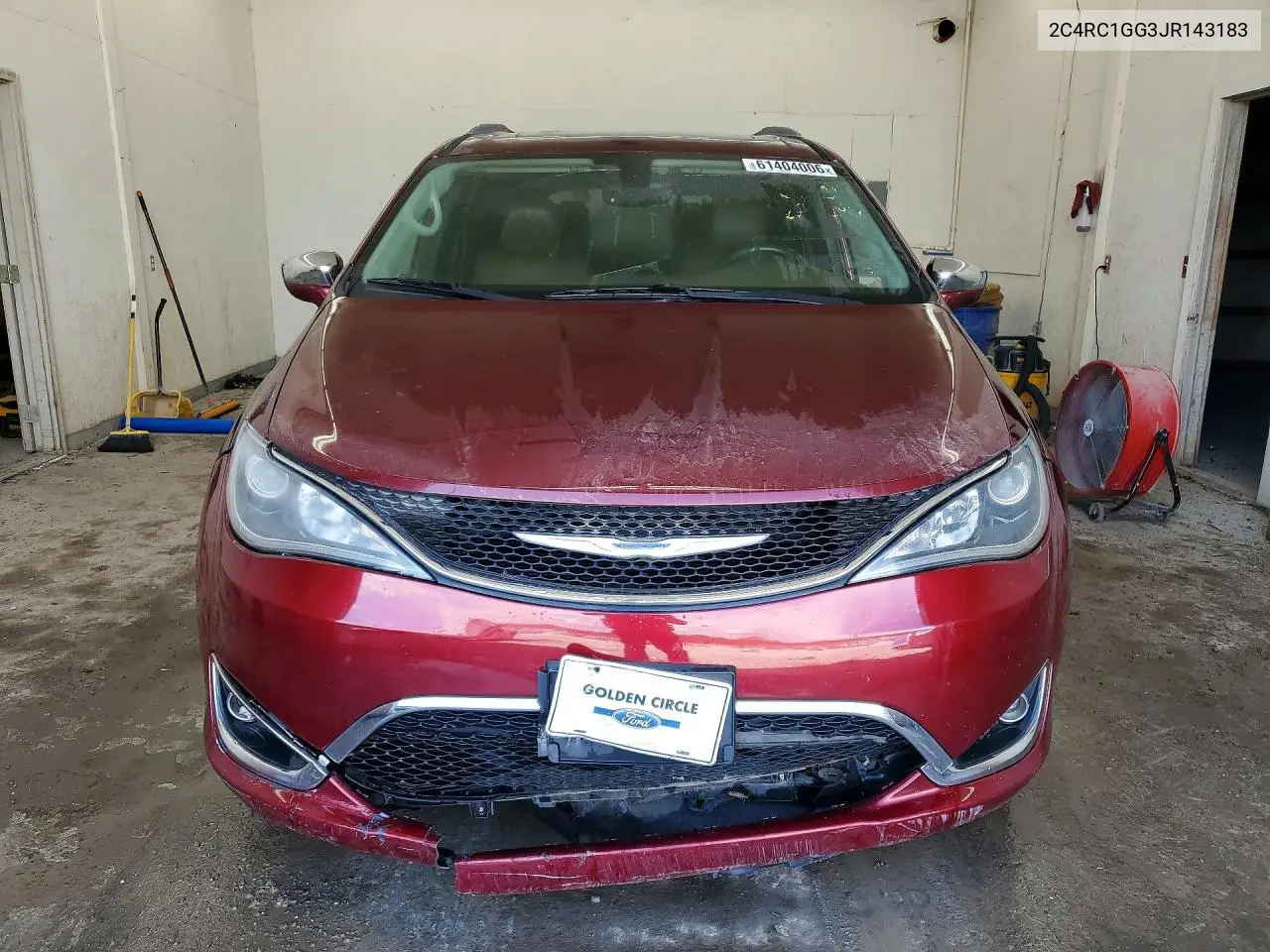 2018 Chrysler Pacifica Limited VIN: 2C4RC1GG3JR143183 Lot: 61404006