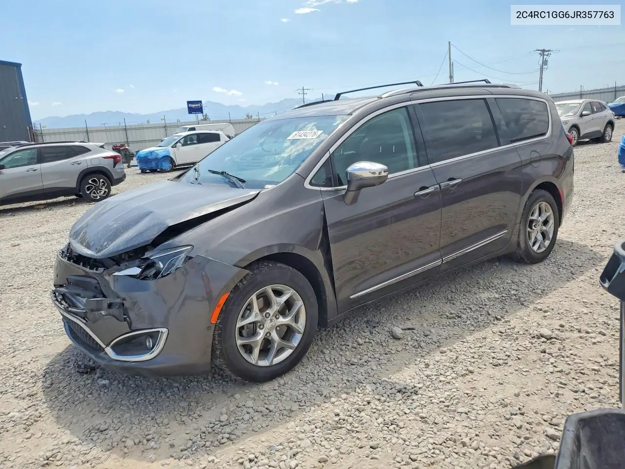 2018 Chrysler Pacifica Limited VIN: 2C4RC1GG6JR357763 Lot: 61434276