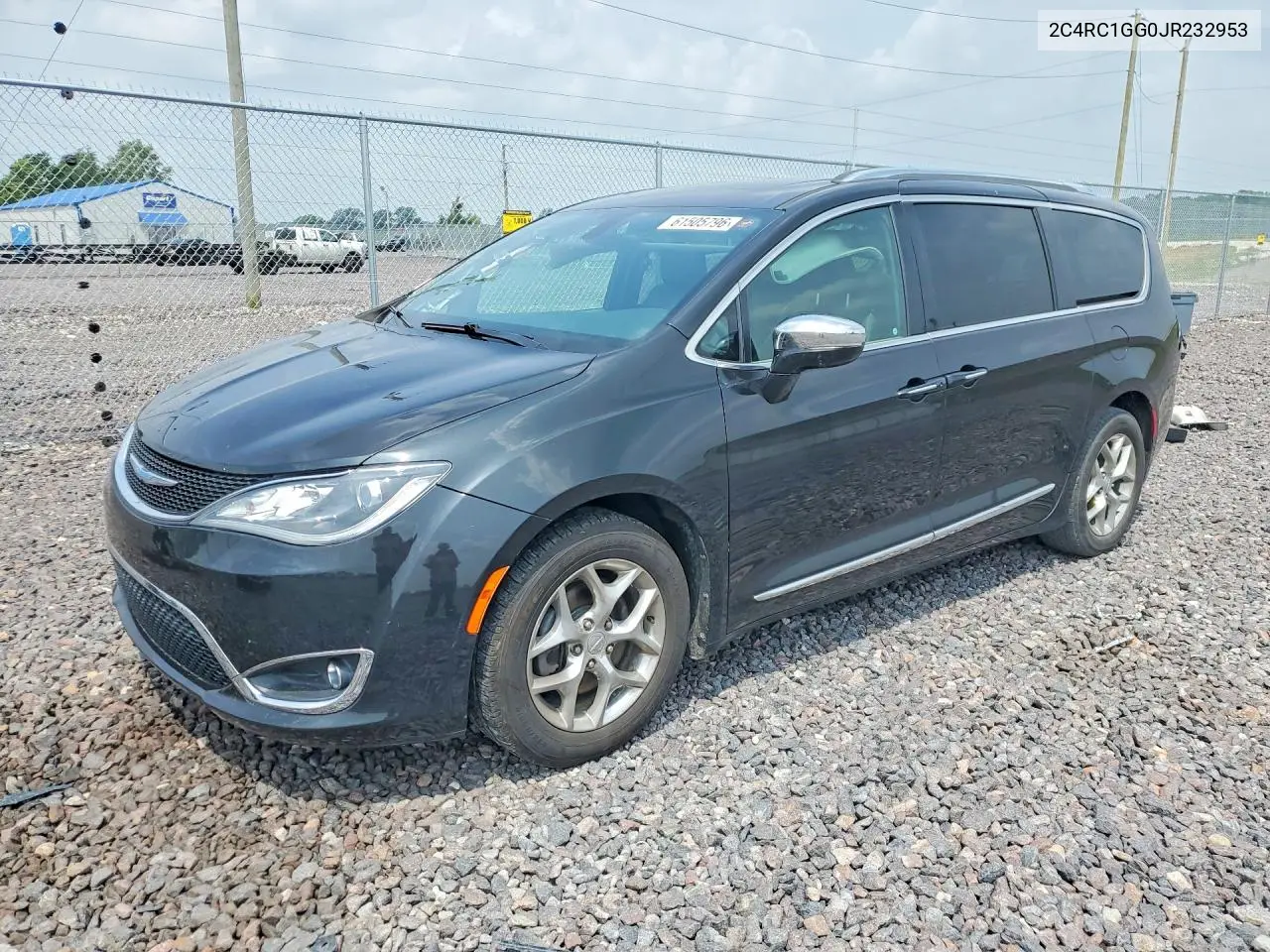 2018 Chrysler Pacifica Limited VIN: 2C4RC1GG0JR232953 Lot: 61505796