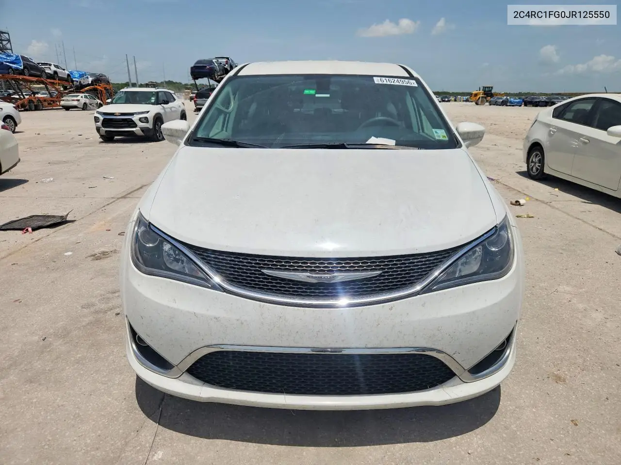 2018 Chrysler Pacifica Touring Plus VIN: 2C4RC1FG0JR125550 Lot: 61624956