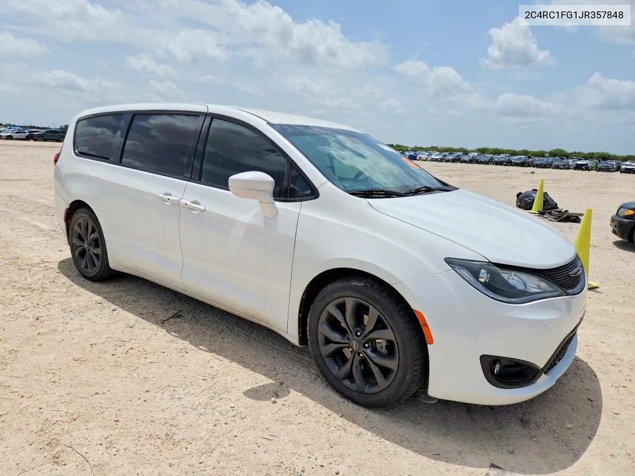 2018 Chrysler Pacifica Touring Plus VIN: 2C4RC1FG1JR357848 Lot: 61753796