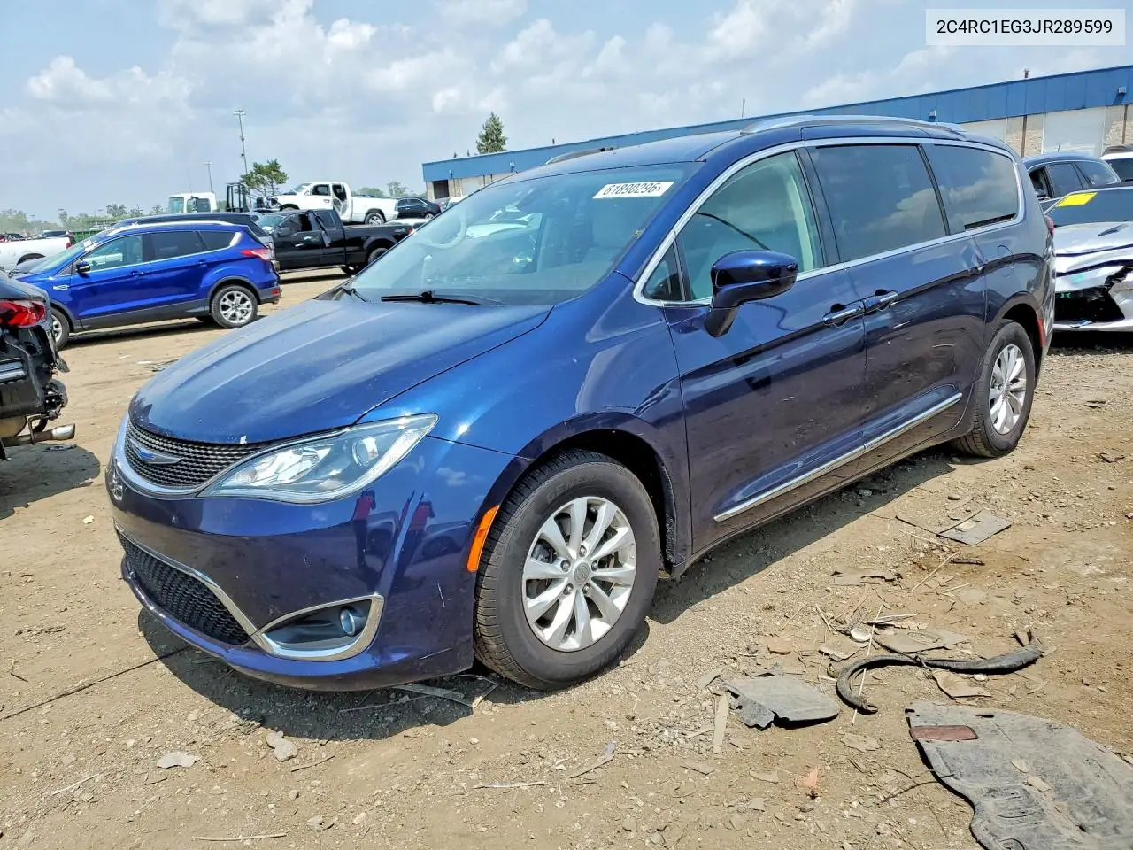 2C4RC1EG3JR289599 2018 Chrysler Pacifica Touring L Plus
