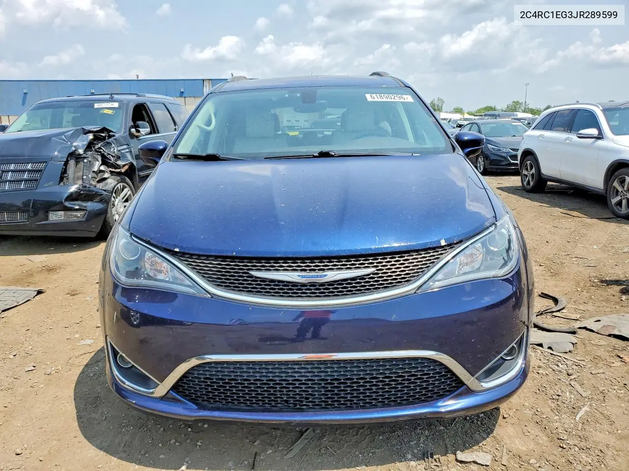 2C4RC1EG3JR289599 2018 Chrysler Pacifica Touring L Plus