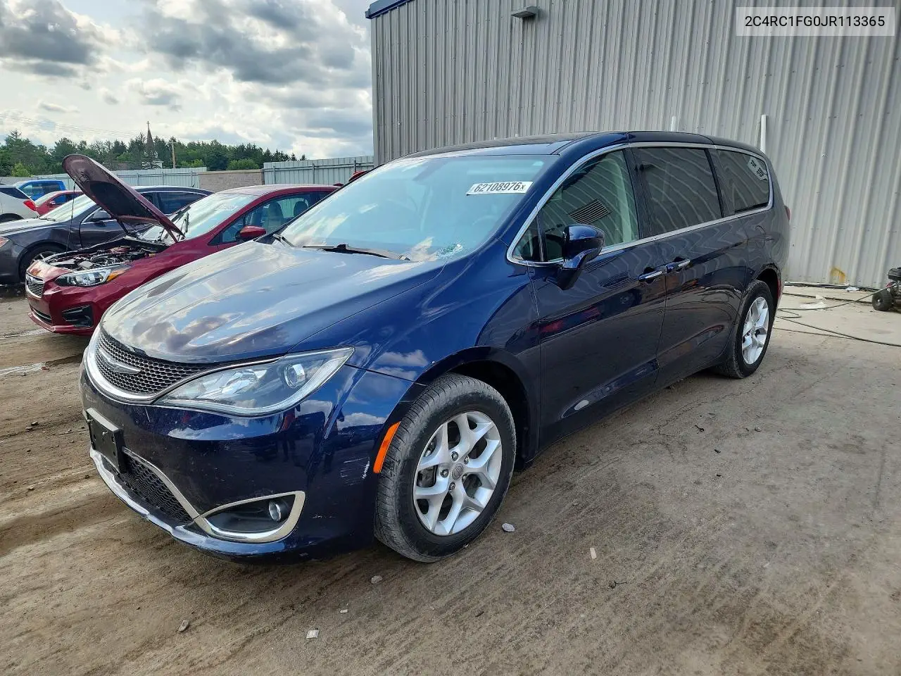 2018 Chrysler Pacifica Touring Plus VIN: 2C4RC1FG0JR113365 Lot: 62108976