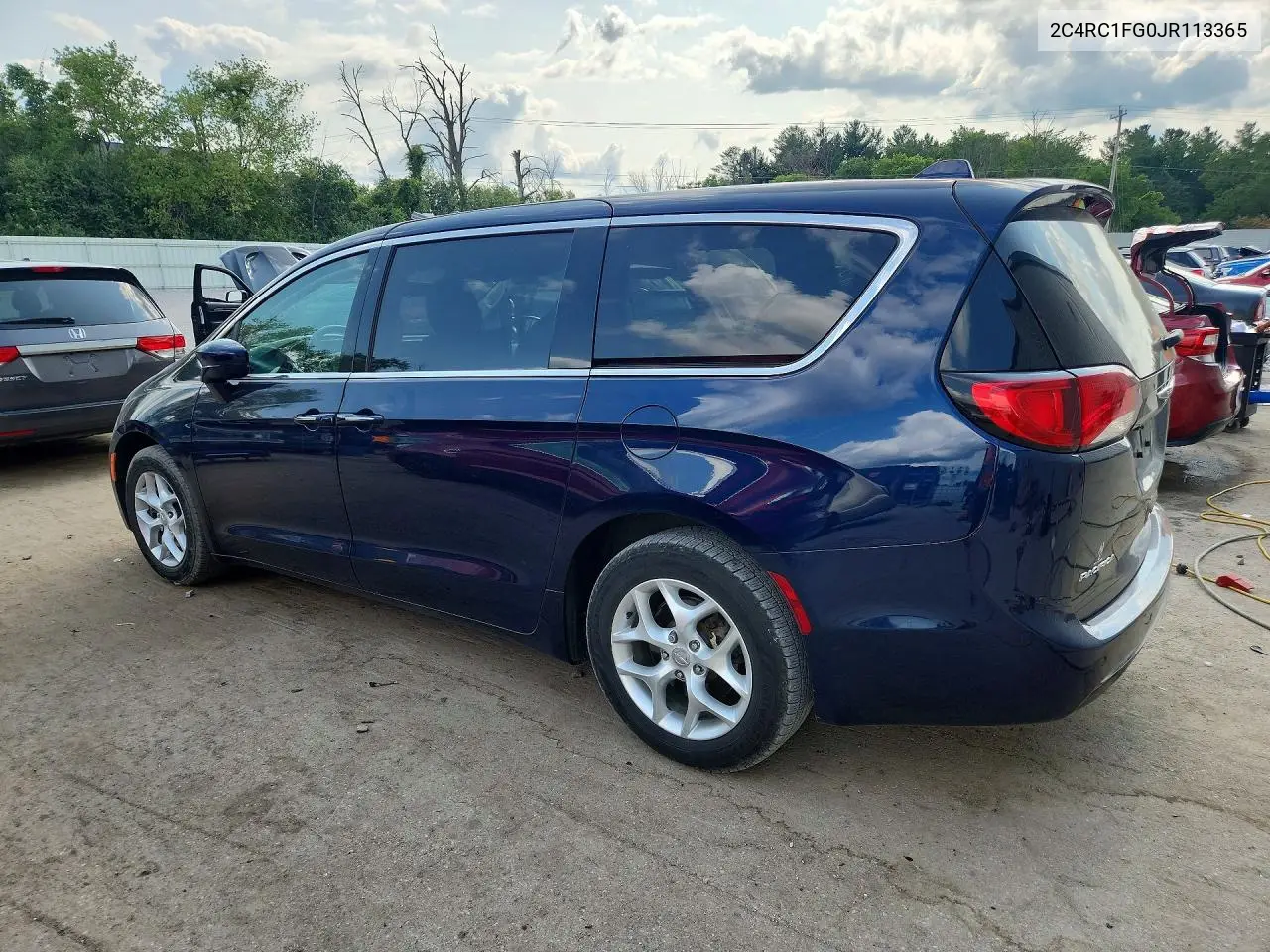 2018 Chrysler Pacifica Touring Plus VIN: 2C4RC1FG0JR113365 Lot: 62108976