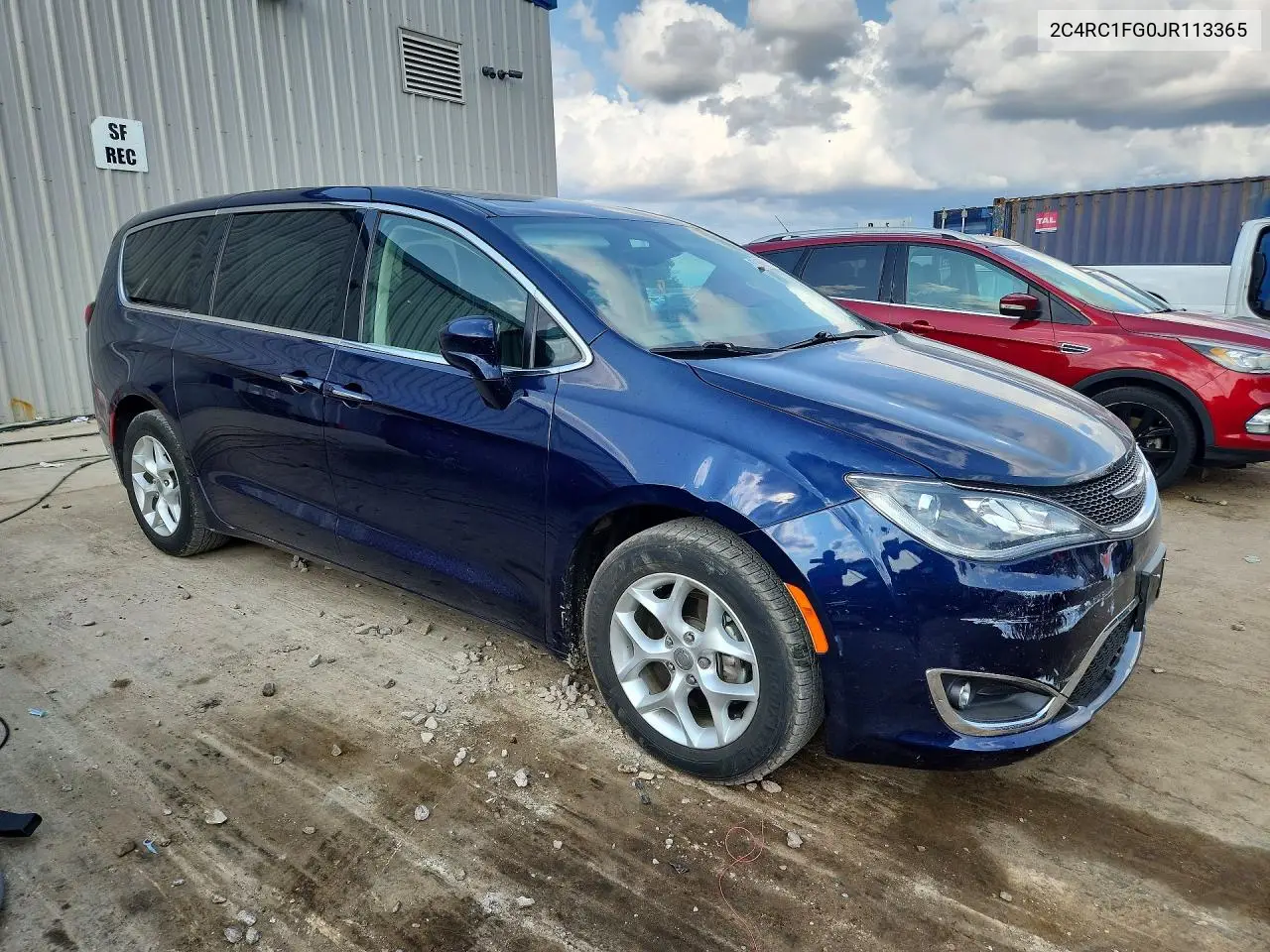 2018 Chrysler Pacifica Touring Plus VIN: 2C4RC1FG0JR113365 Lot: 62108976