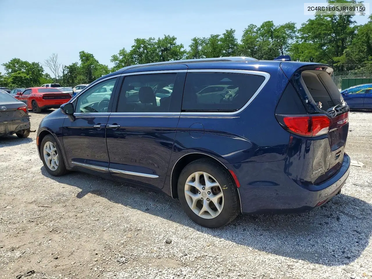 2018 Chrysler Pacifica Touring L Plus VIN: 2C4RC1EG5JR189150 Lot: 85634015