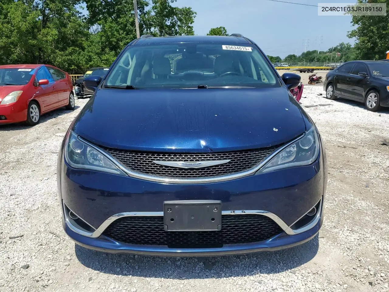 2018 Chrysler Pacifica Touring L Plus VIN: 2C4RC1EG5JR189150 Lot: 85634015