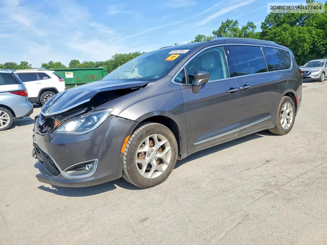 2019 Chrysler Pacifica Touring L Plus VIN: 2C4RC1EG9KR577404 Lot: 55557006