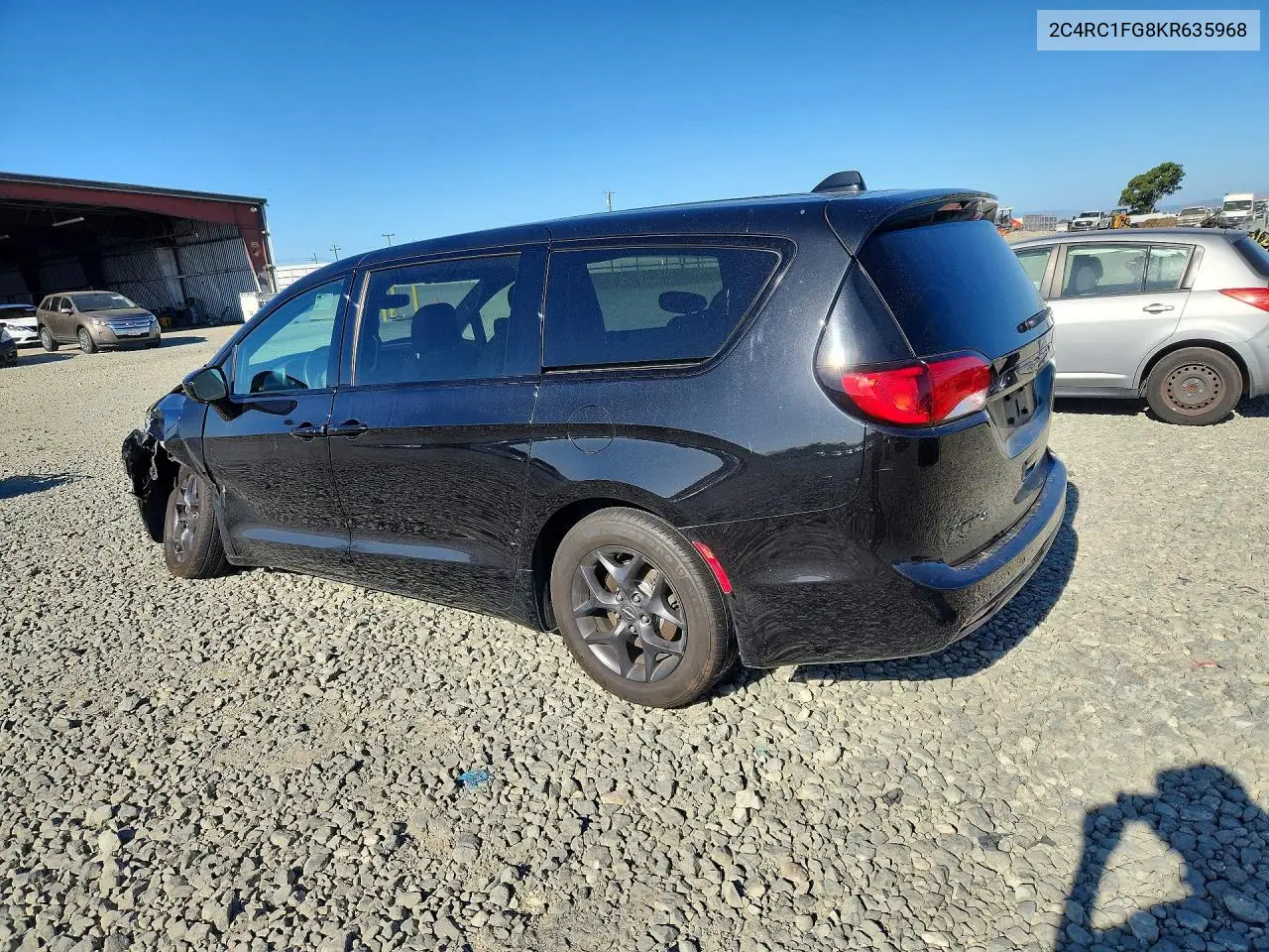 2019 Chrysler Pacifica Touring Plus VIN: 2C4RC1FG8KR635968 Lot: 56640286