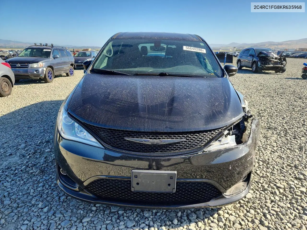 2019 Chrysler Pacifica Touring Plus VIN: 2C4RC1FG8KR635968 Lot: 56640286