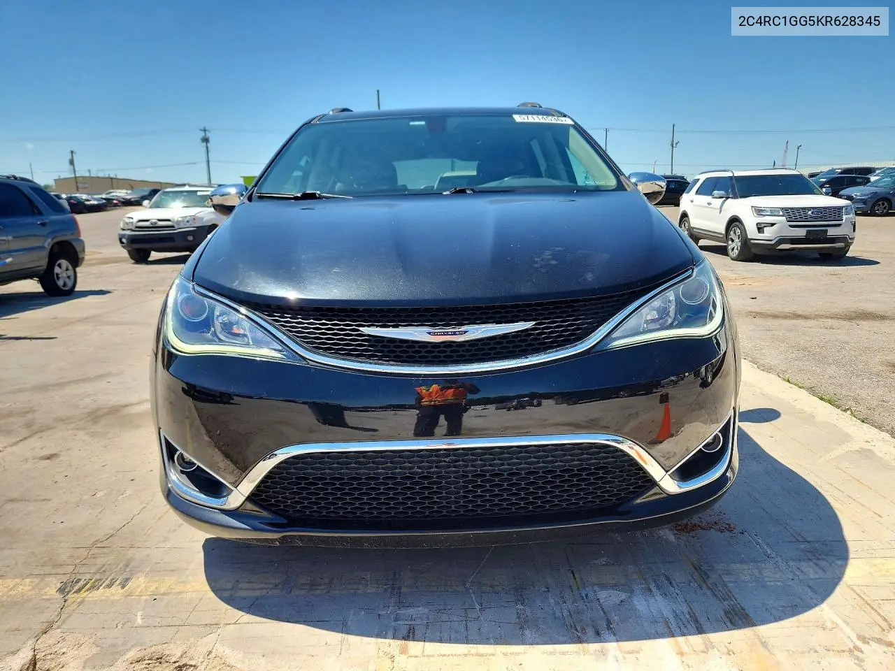 2019 Chrysler Pacifica Limited VIN: 2C4RC1GG5KR628345 Lot: 57114536