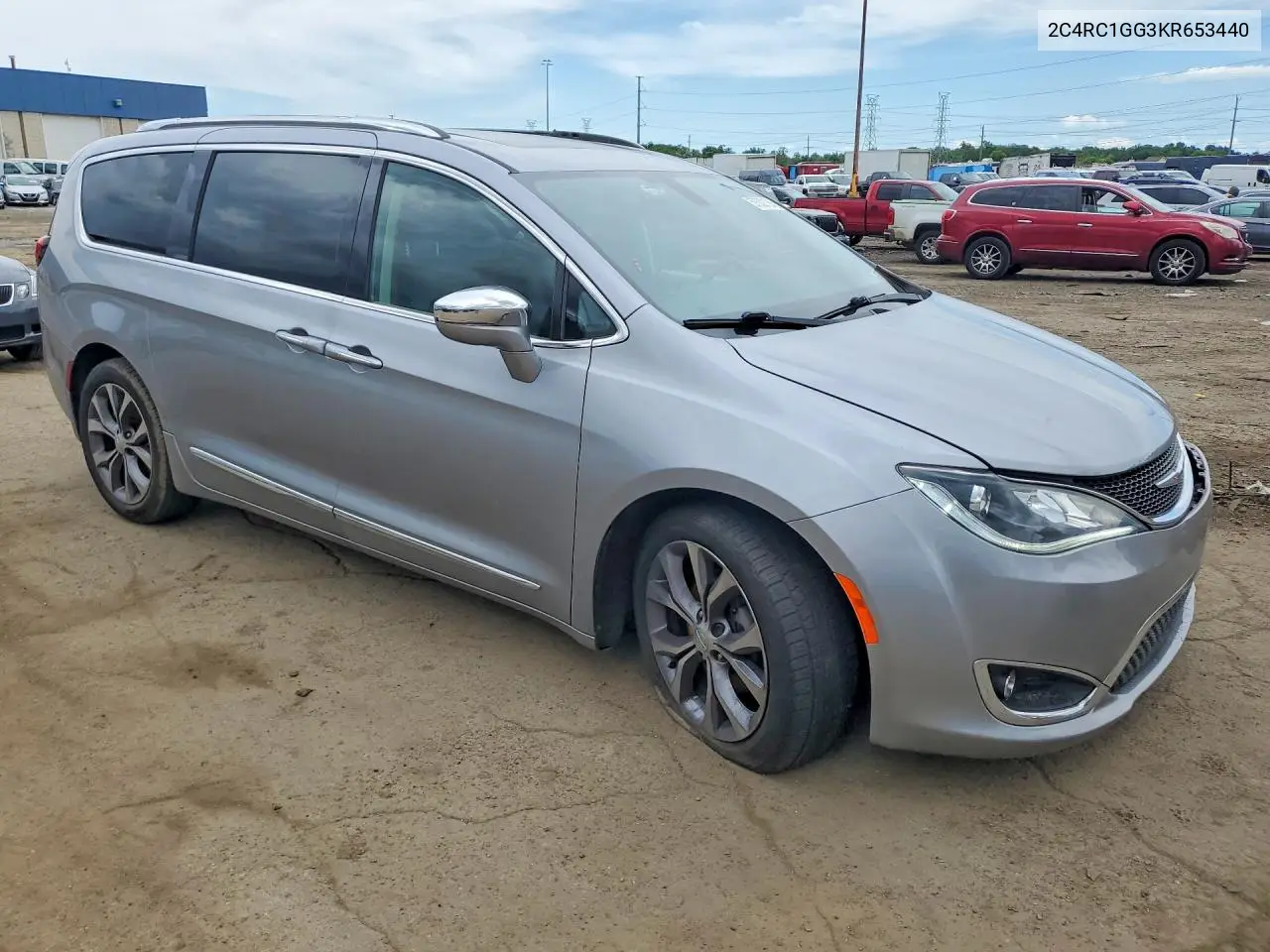 2019 Chrysler Pacifica Limited VIN: 2C4RC1GG3KR653440 Lot: 57532126