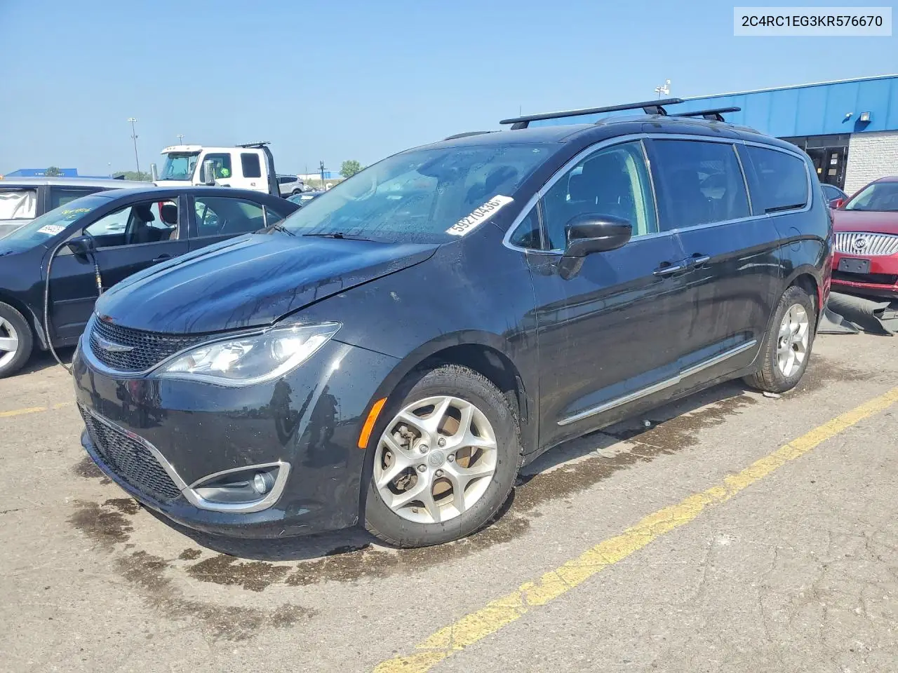 2019 Chrysler Pacifica Touring L Plus VIN: 2C4RC1EG3KR576670 Lot: 59270436
