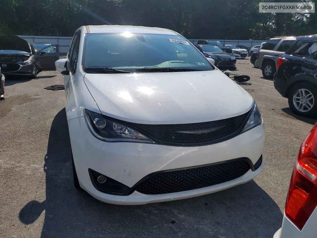2019 Chrysler Pacifica Touring Plus VIN: 2C4RC1FGXKR506808 Lot: 60583286