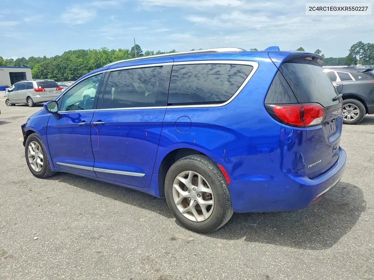 2019 Chrysler Pacifica Touring L Plus VIN: 2C4RC1EGXKR550227 Lot: 61332036