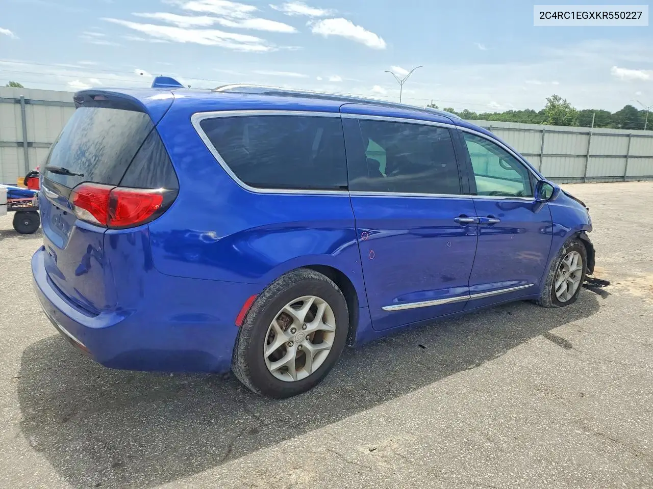 2019 Chrysler Pacifica Touring L Plus VIN: 2C4RC1EGXKR550227 Lot: 61332036