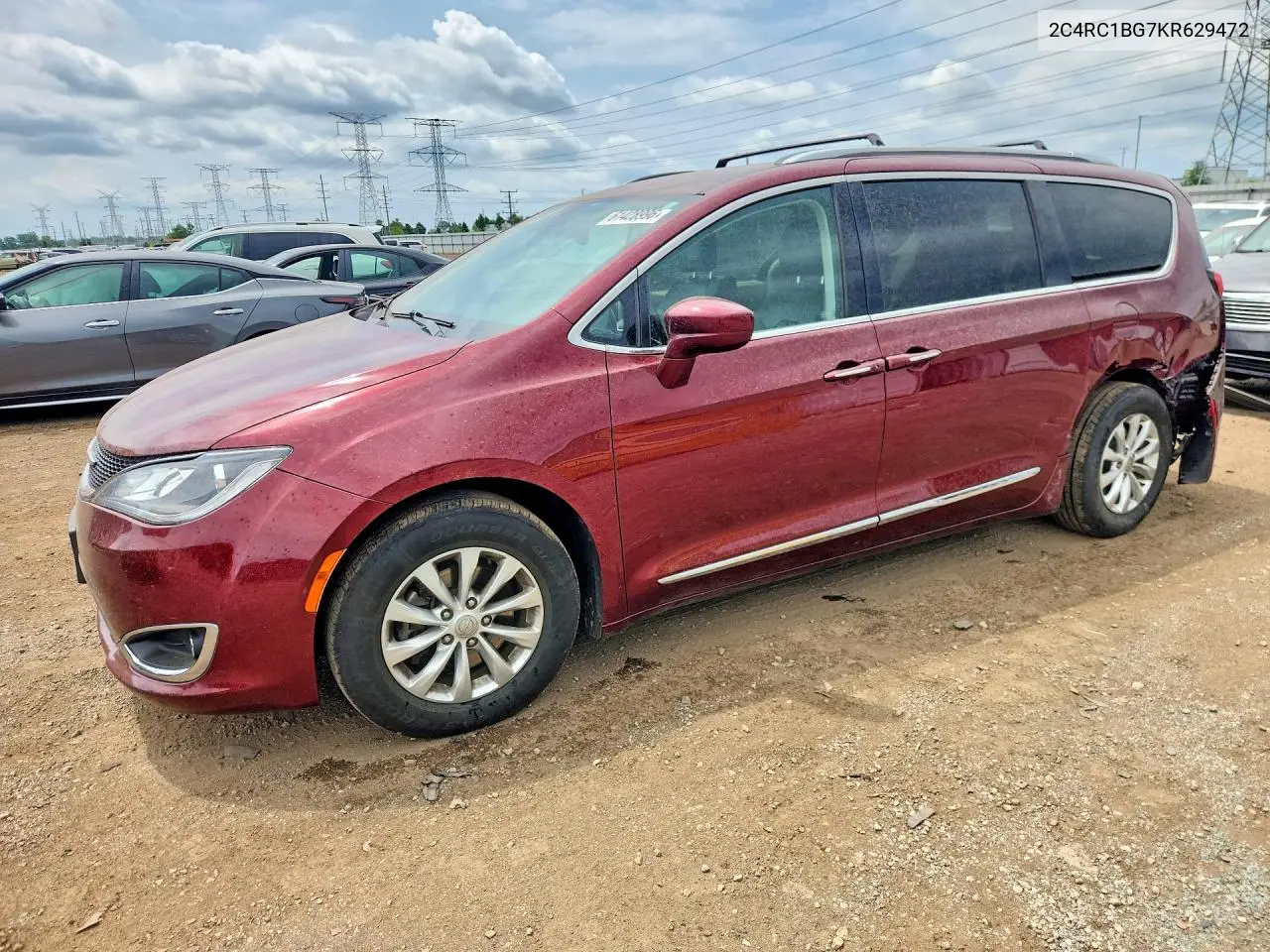 2019 Chrysler Pacifica Touring L VIN: 2C4RC1BG7KR629472 Lot: 61428996