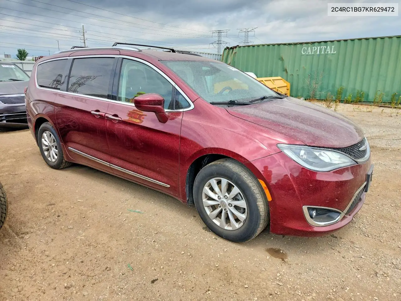 2019 Chrysler Pacifica Touring L VIN: 2C4RC1BG7KR629472 Lot: 61428996