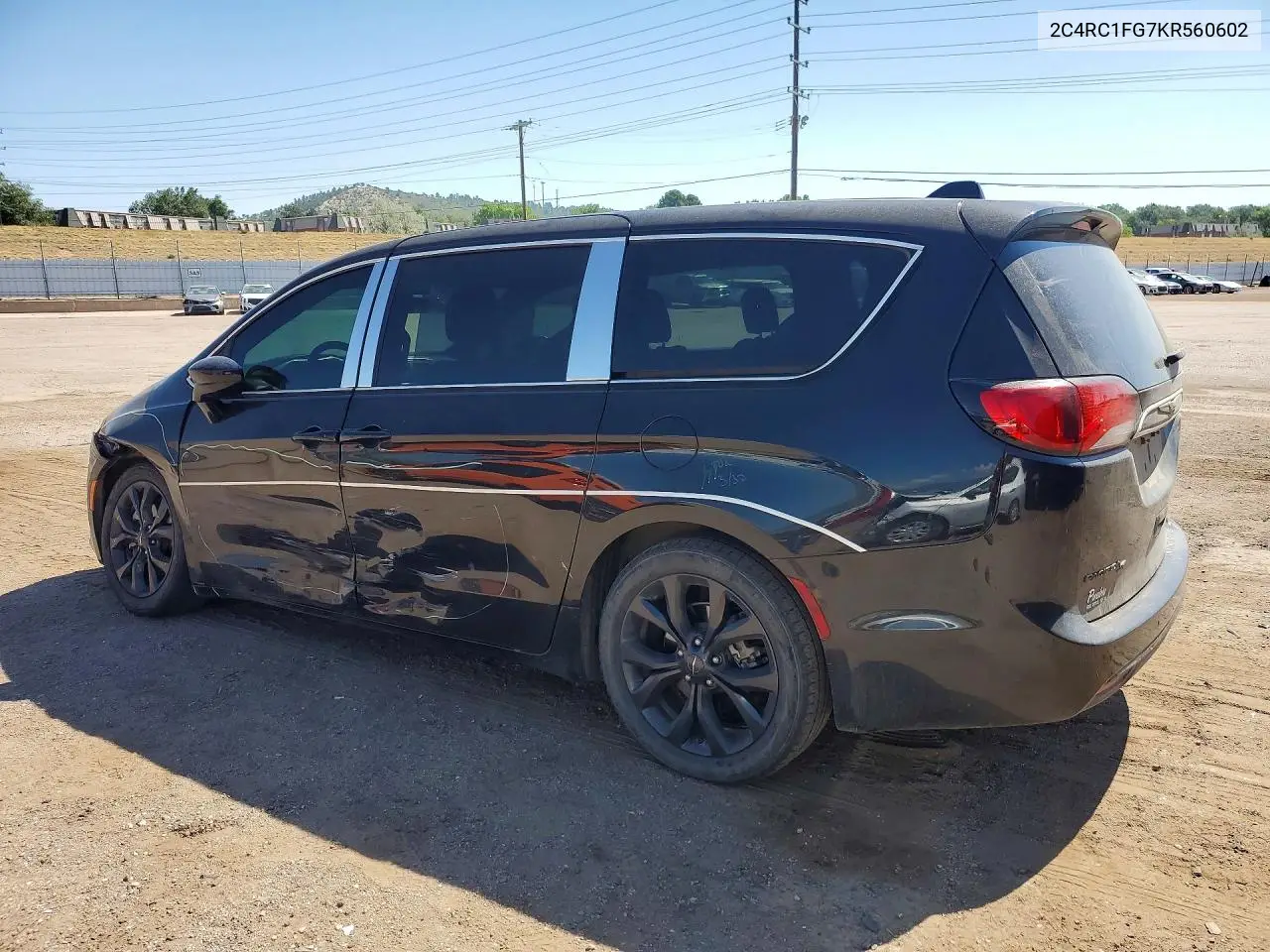 2019 Chrysler Pacifica Touring Plus VIN: 2C4RC1FG7KR560602 Lot: 61542146