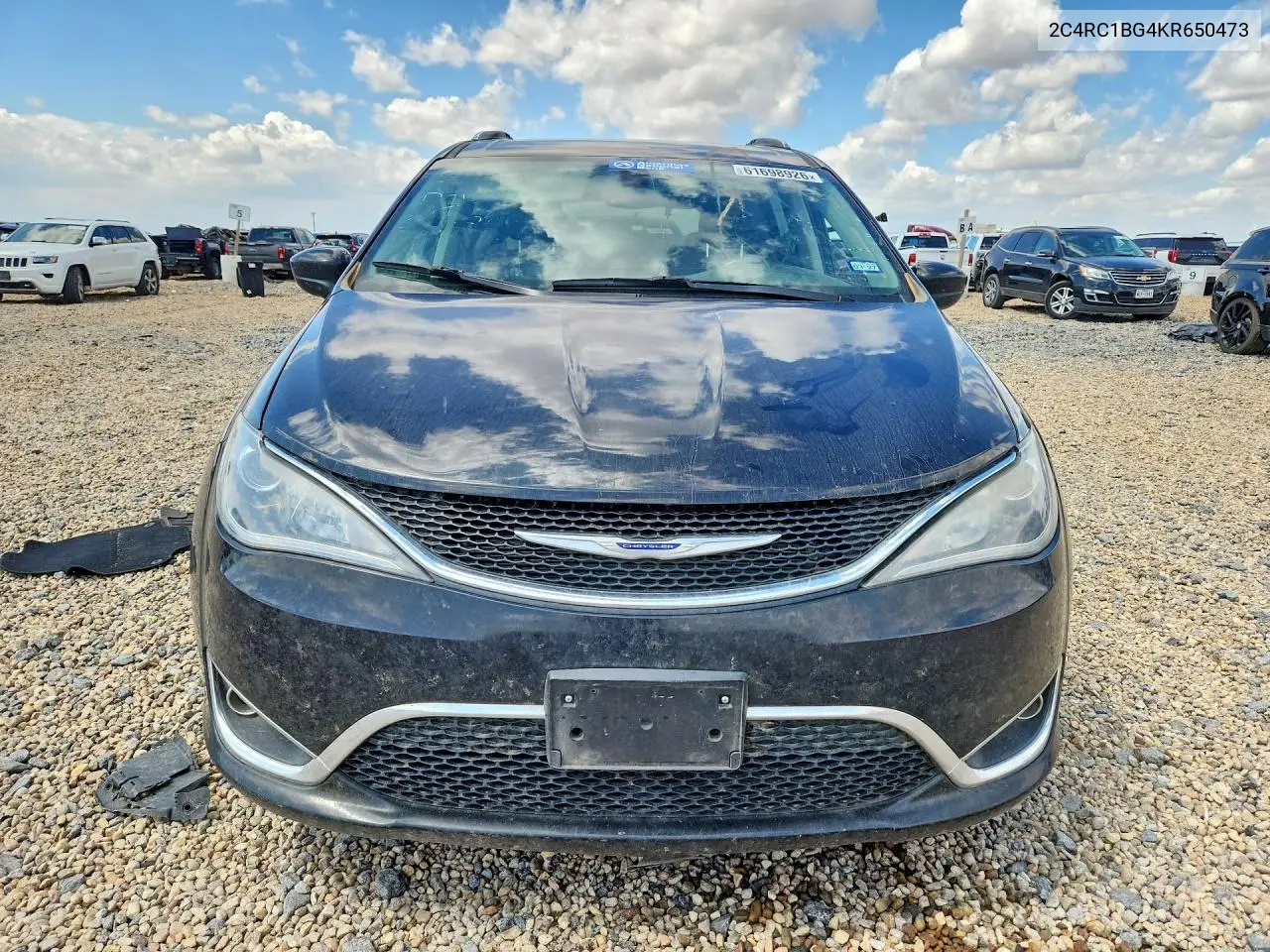 2019 Chrysler Pacifica Touring L VIN: 2C4RC1BG4KR650473 Lot: 61698926