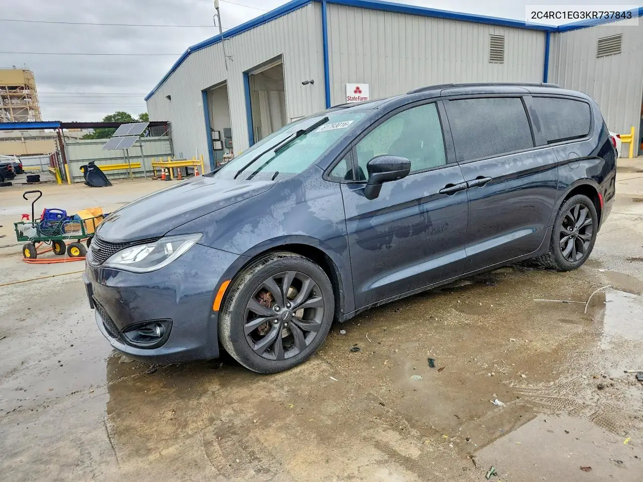 2019 Chrysler Pacifica Touring L Plus VIN: 2C4RC1EG3KR737843 Lot: 61793016