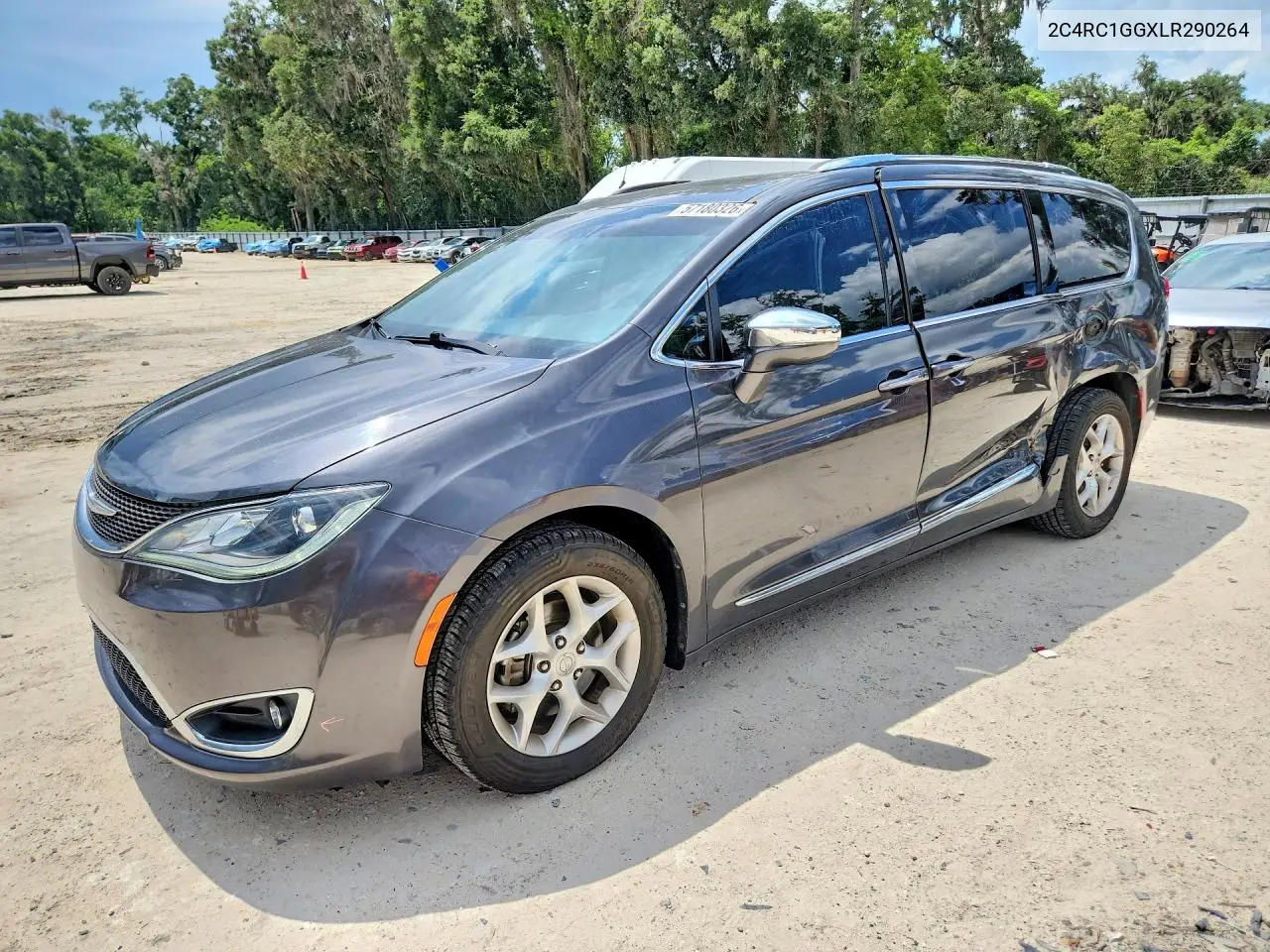 2020 Chrysler Pacifica Limited VIN: 2C4RC1GGXLR290264 Lot: 57180326