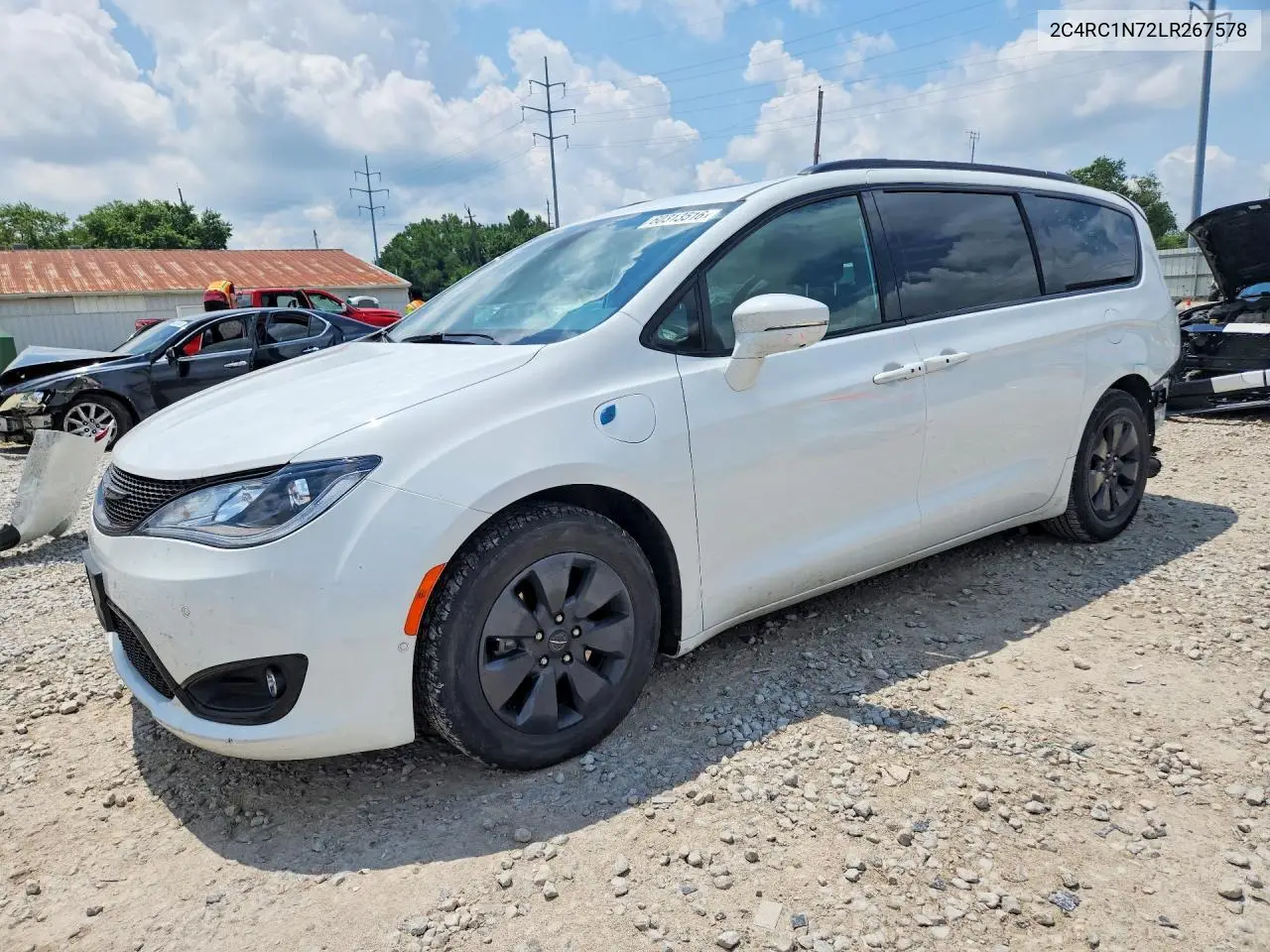 2020 Chrysler Pacifica Hybrid Limited VIN: 2C4RC1N72LR267578 Lot: 60313516