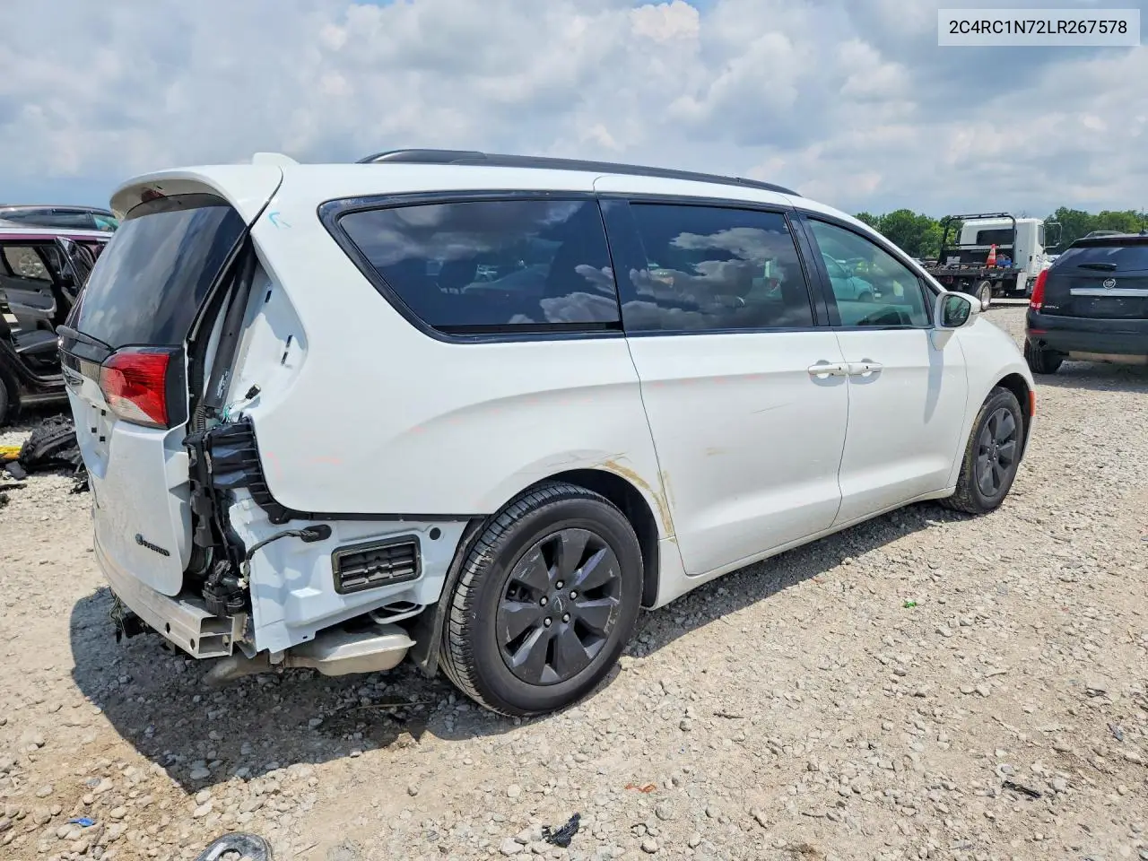 2020 Chrysler Pacifica Hybrid Limited VIN: 2C4RC1N72LR267578 Lot: 60313516