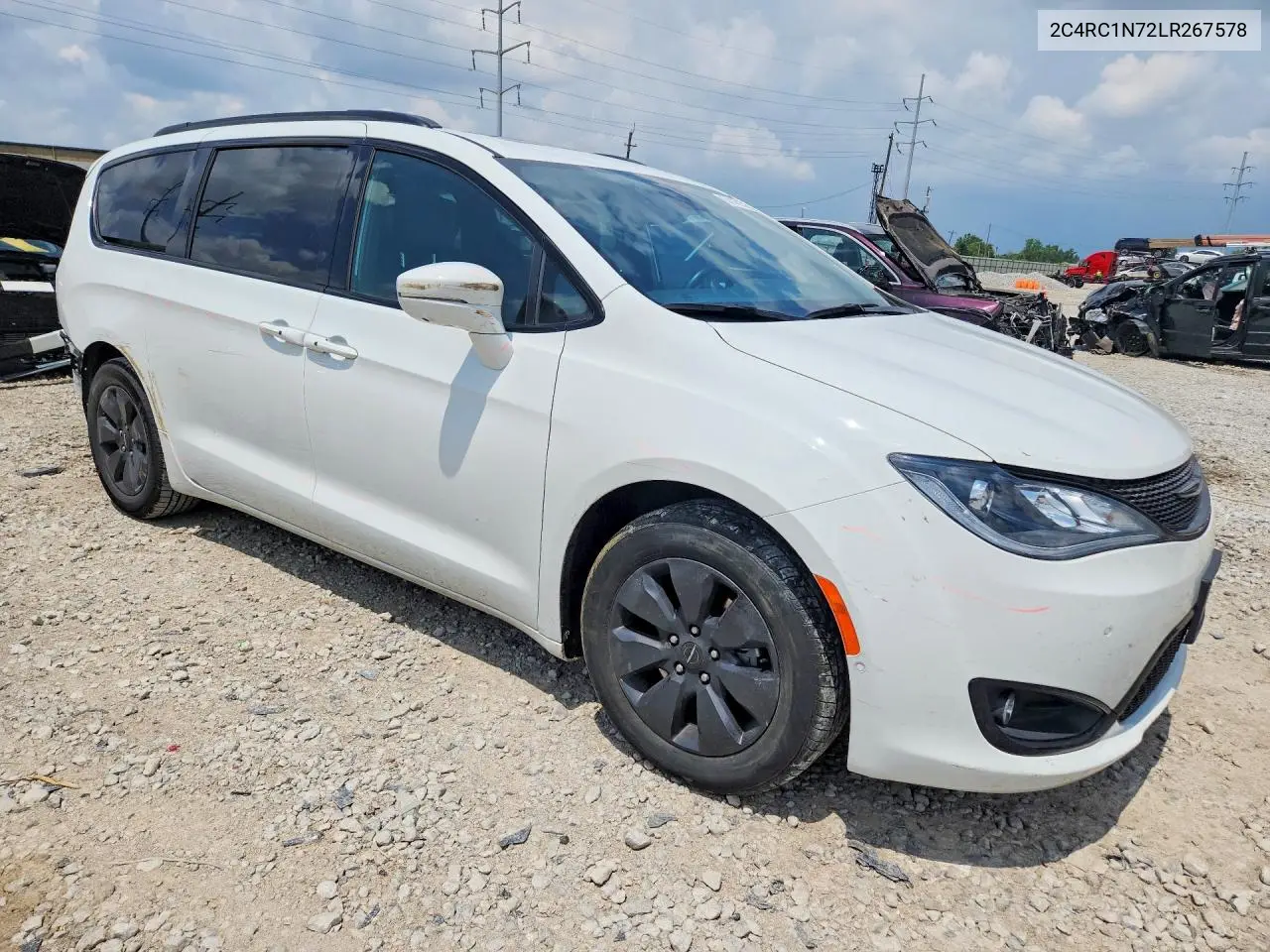 2020 Chrysler Pacifica Hybrid Limited VIN: 2C4RC1N72LR267578 Lot: 60313516