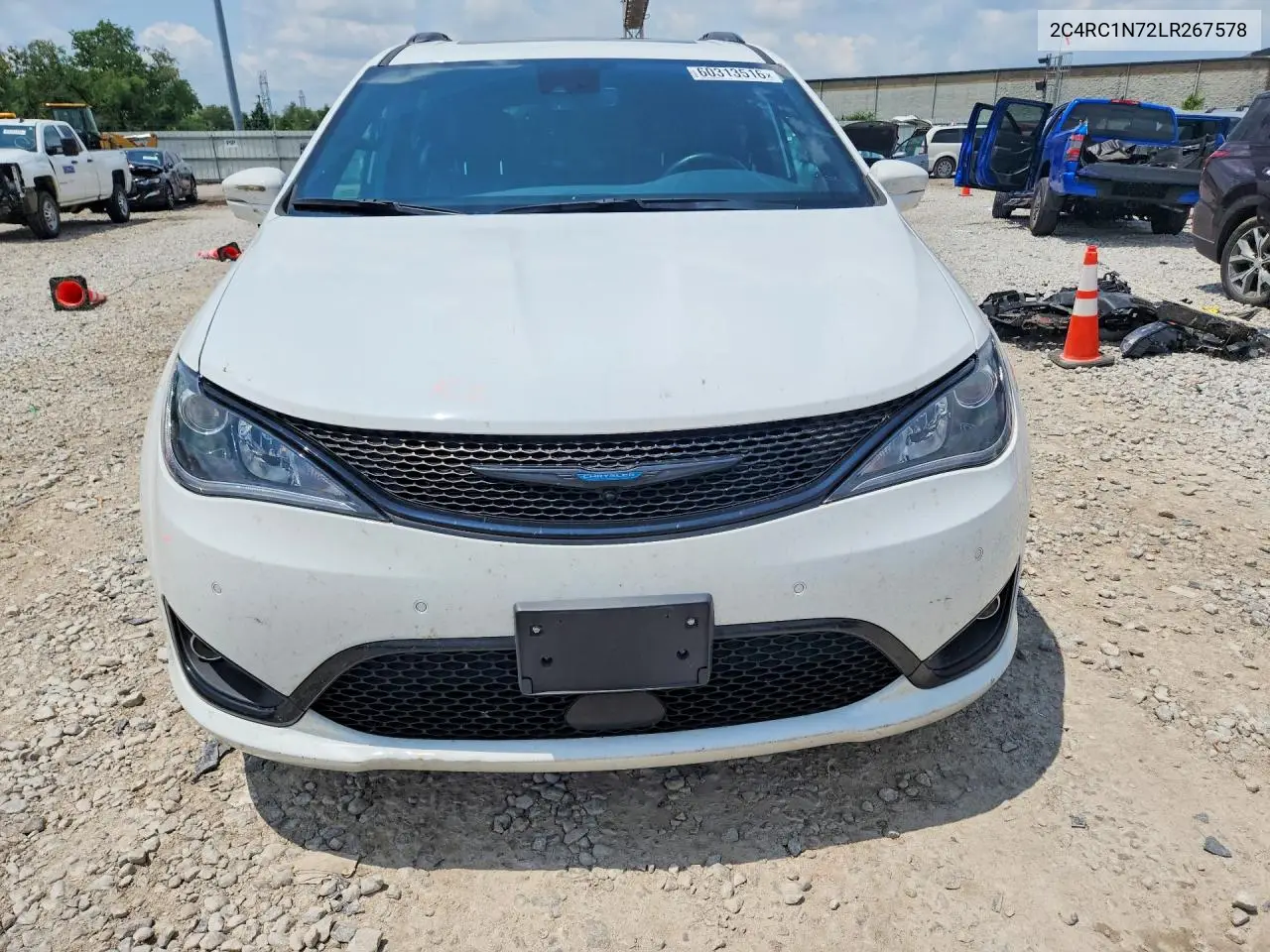 2020 Chrysler Pacifica Hybrid Limited VIN: 2C4RC1N72LR267578 Lot: 60313516