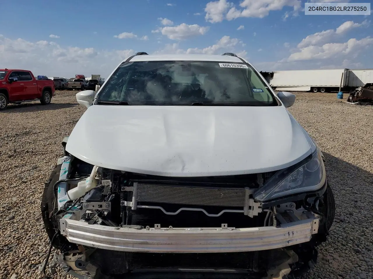 2020 Chrysler Pacifica Touring L VIN: 2C4RC1BG2LR275250 Lot: 60610396