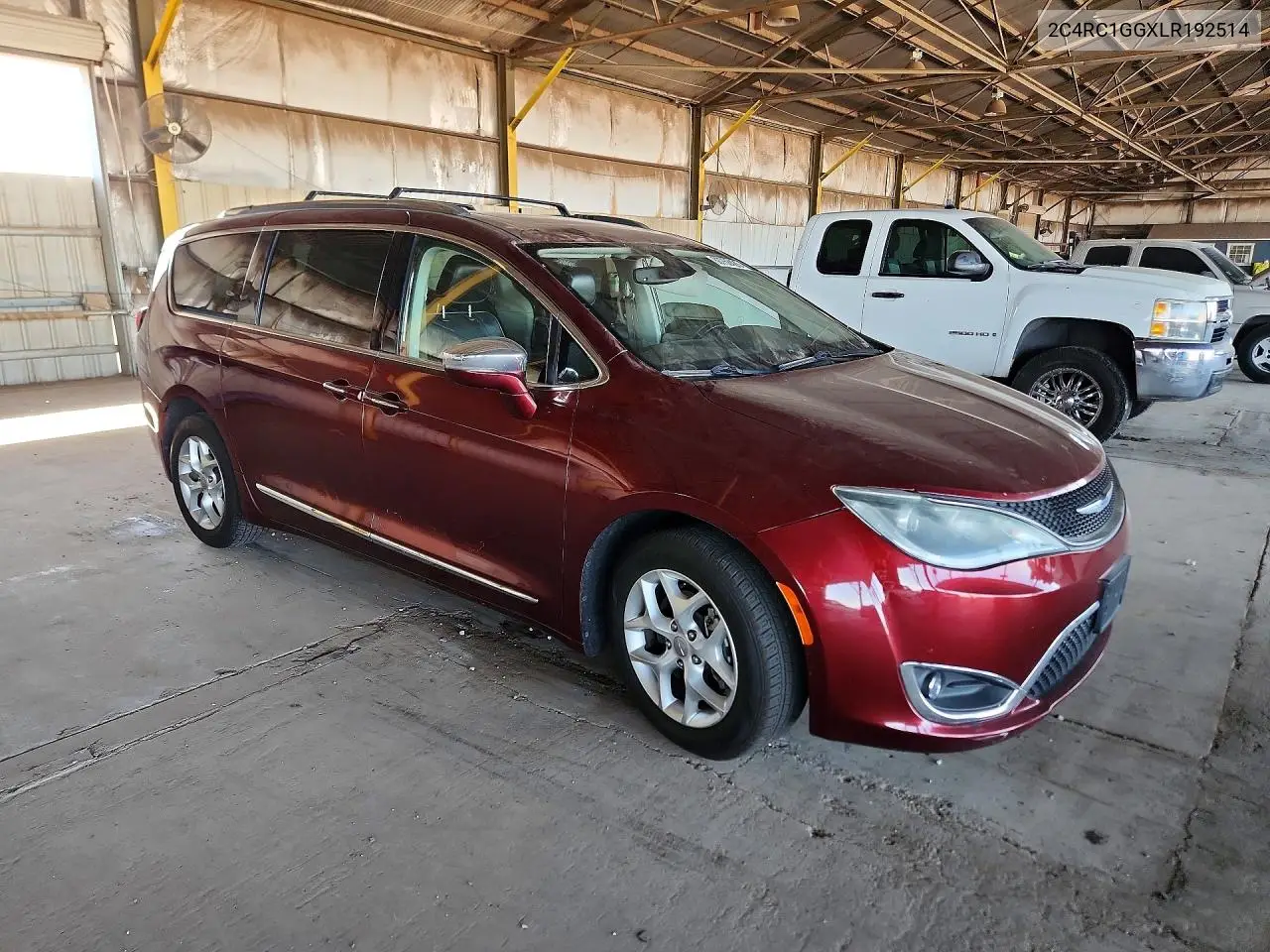 2020 Chrysler Pacifica Limited VIN: 2C4RC1GGXLR192514 Lot: 60752426