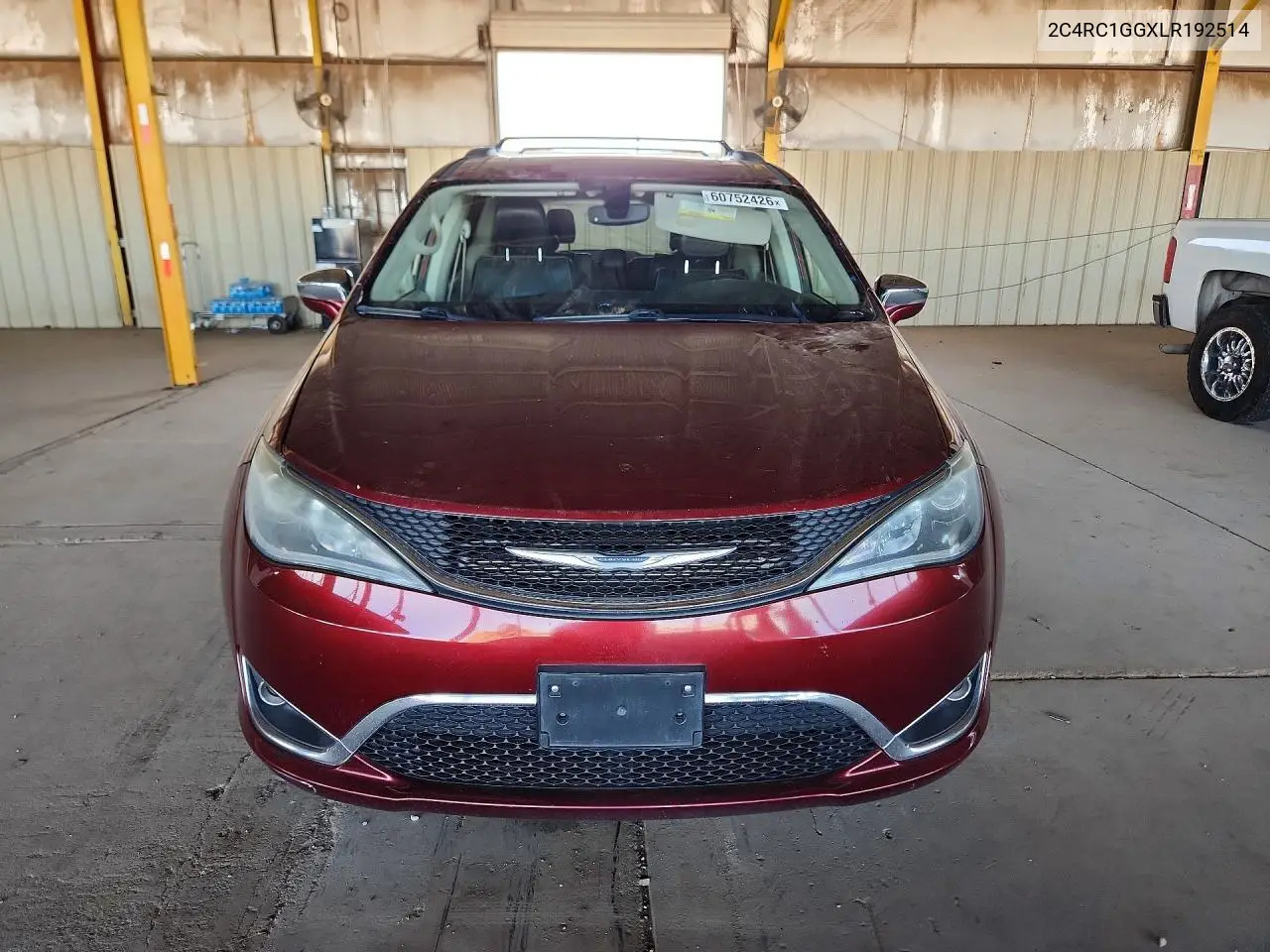 2020 Chrysler Pacifica Limited VIN: 2C4RC1GGXLR192514 Lot: 60752426