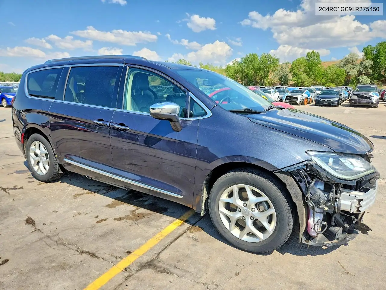 2020 Chrysler Pacifica Limited VIN: 2C4RC1GG9LR275450 Lot: 61064036