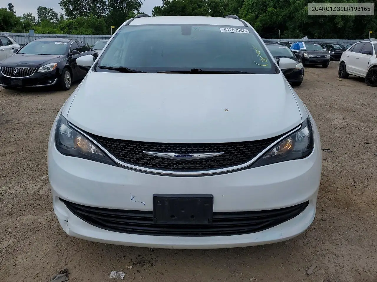 2020 Chrysler Pacifica Lx VIN: 2C4RC1ZG9LR193165 Lot: 61203556