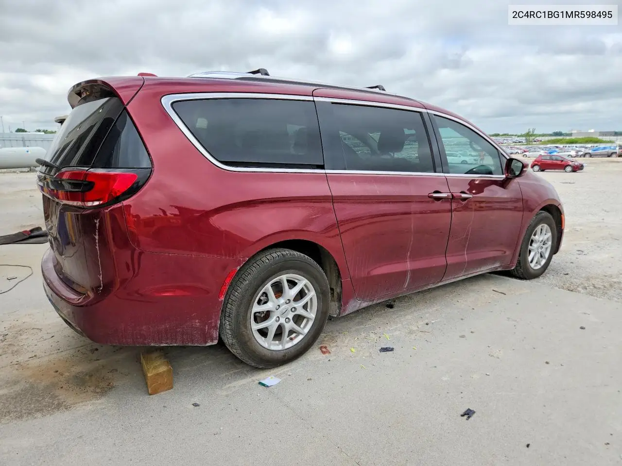 2021 Chrysler Pacifica Touring L VIN: 2C4RC1BG1MR598495 Lot: 54411786