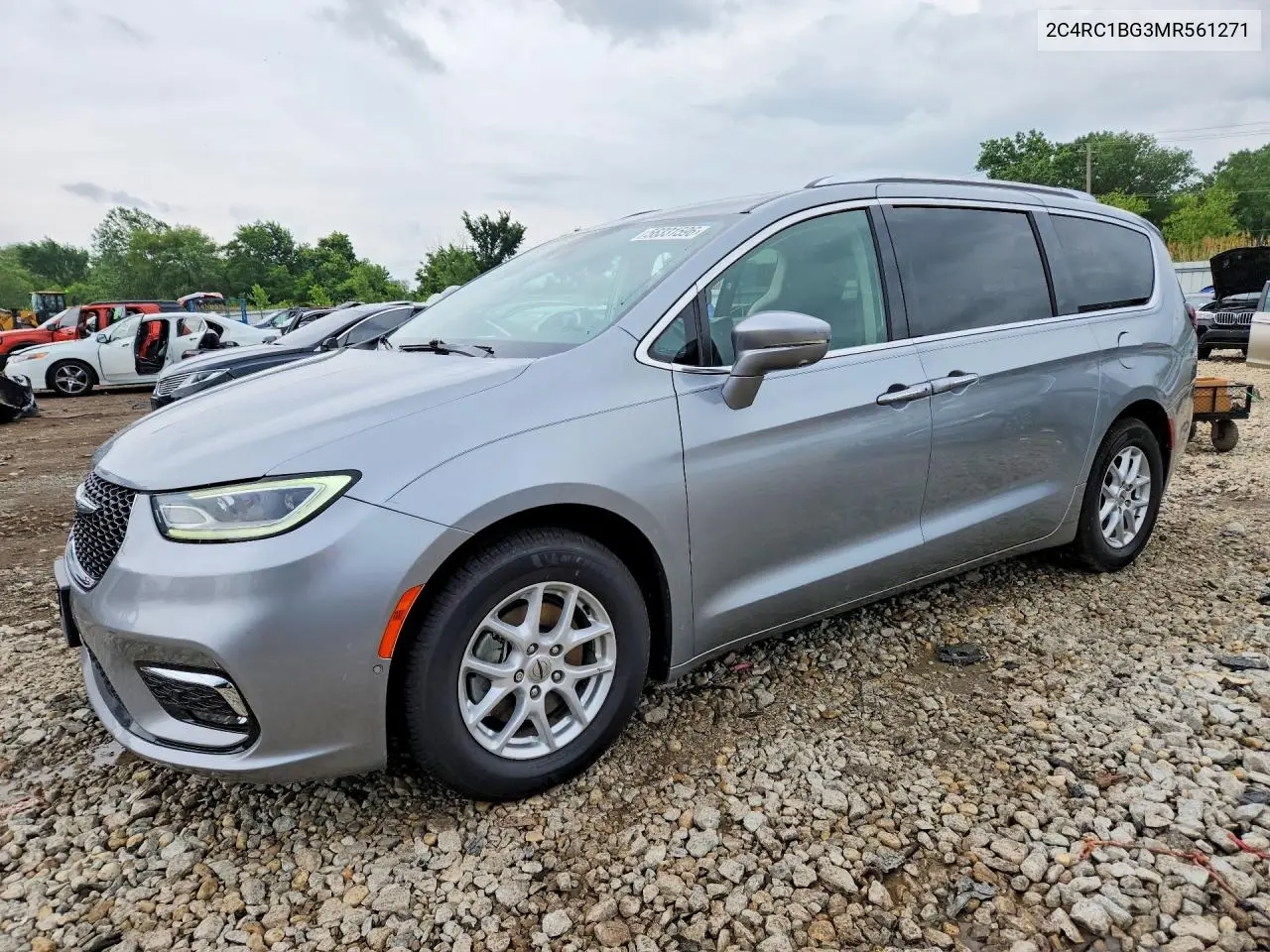 2021 Chrysler Pacifica Touring L VIN: 2C4RC1BG3MR561271 Lot: 56331596