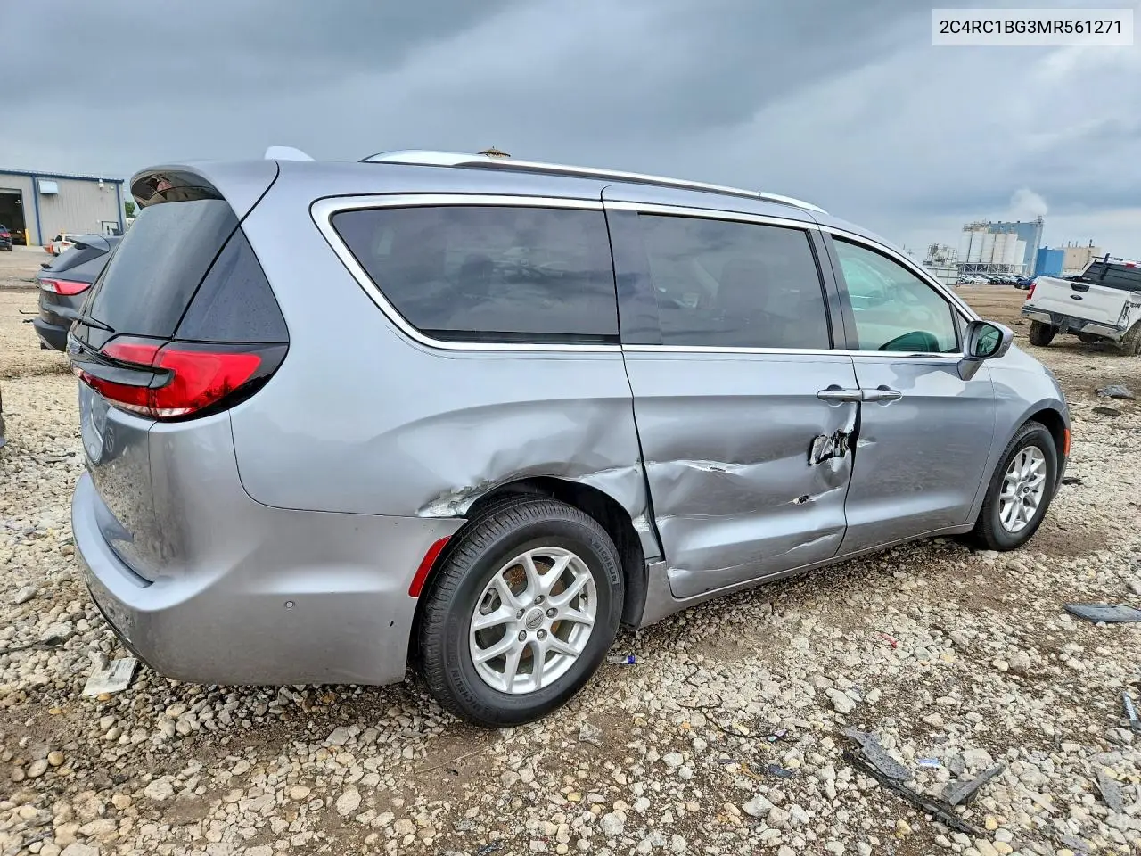 2021 Chrysler Pacifica Touring L VIN: 2C4RC1BG3MR561271 Lot: 56331596