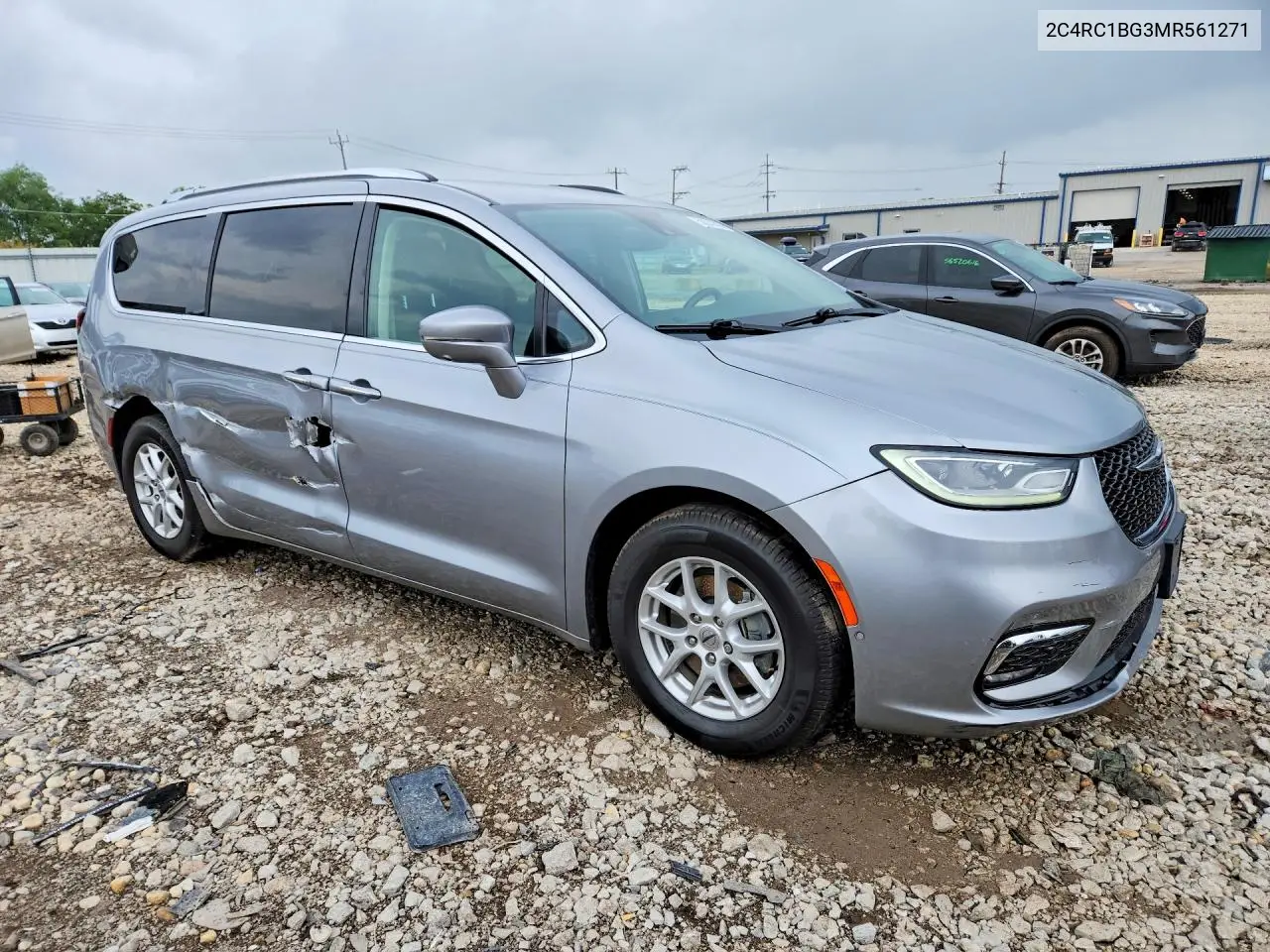2021 Chrysler Pacifica Touring L VIN: 2C4RC1BG3MR561271 Lot: 56331596