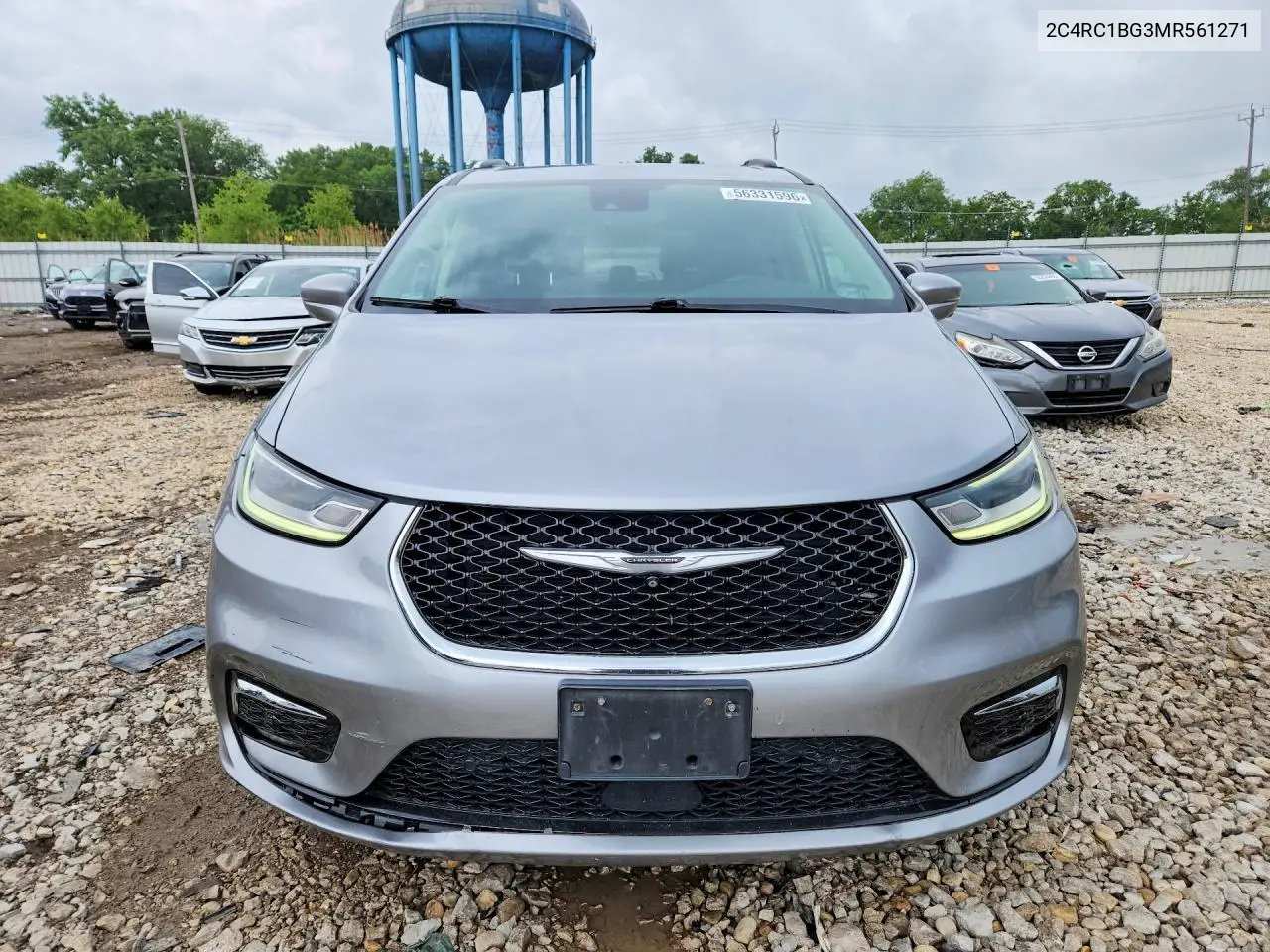 2021 Chrysler Pacifica Touring L VIN: 2C4RC1BG3MR561271 Lot: 56331596