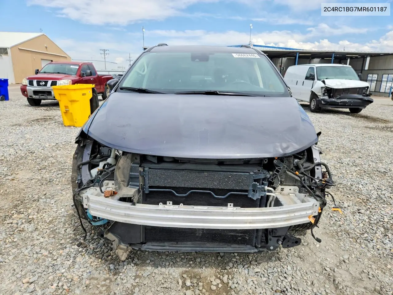 2021 Chrysler Pacifica Touring L VIN: 2C4RC1BG7MR601187 Lot: 56662446