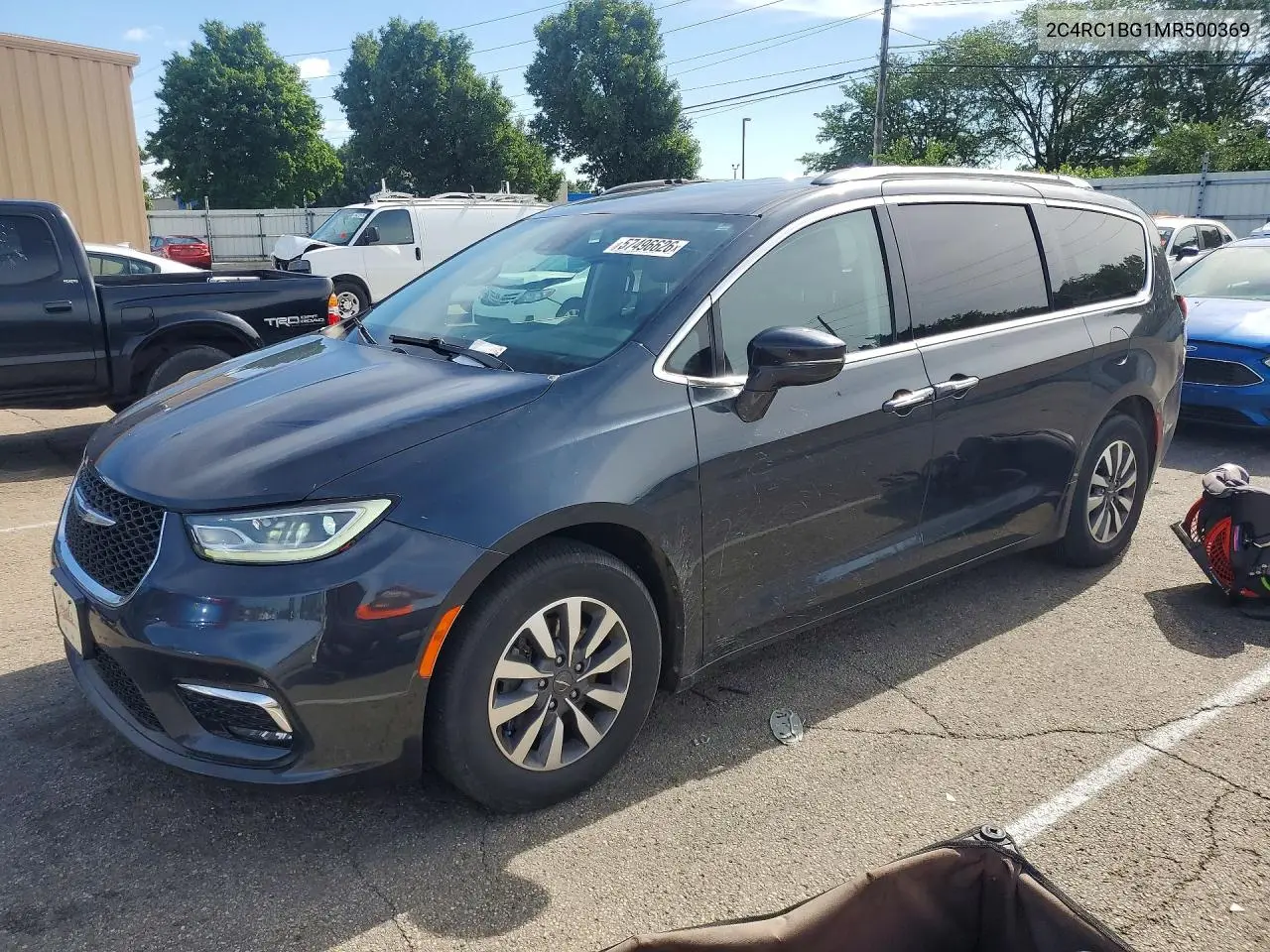 2021 Chrysler Pacifica Touring L VIN: 2C4RC1BG1MR500369 Lot: 57496626