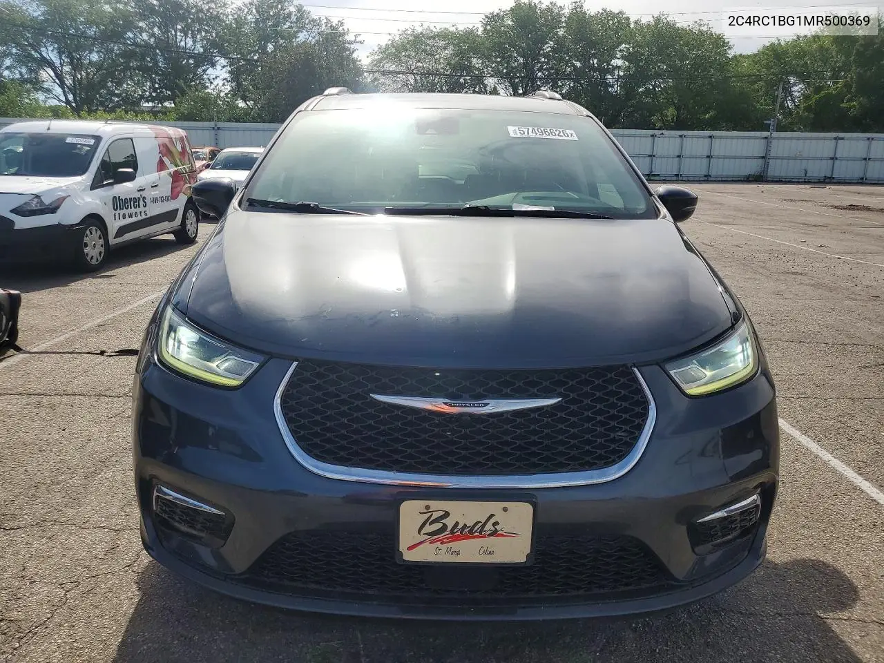 2021 Chrysler Pacifica Touring L VIN: 2C4RC1BG1MR500369 Lot: 57496626