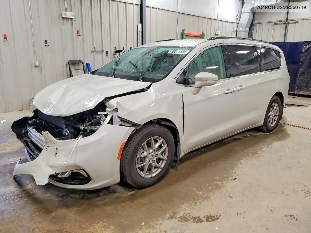 2021 Chrysler Pacifica Touring VIN: 2C4RC1FG2MR560719 Lot: 60844386