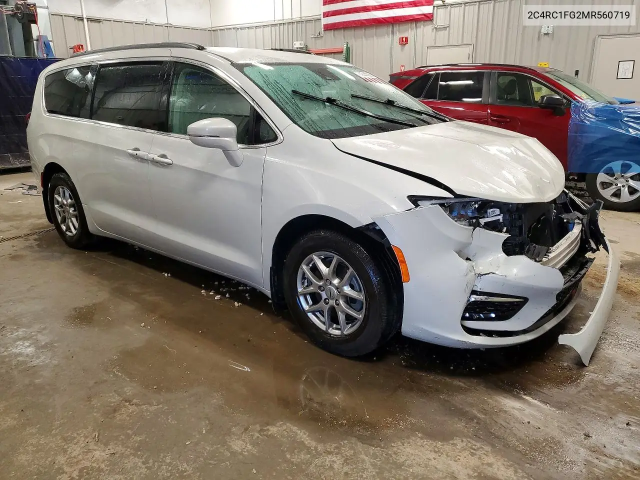 2021 Chrysler Pacifica Touring VIN: 2C4RC1FG2MR560719 Lot: 60844386