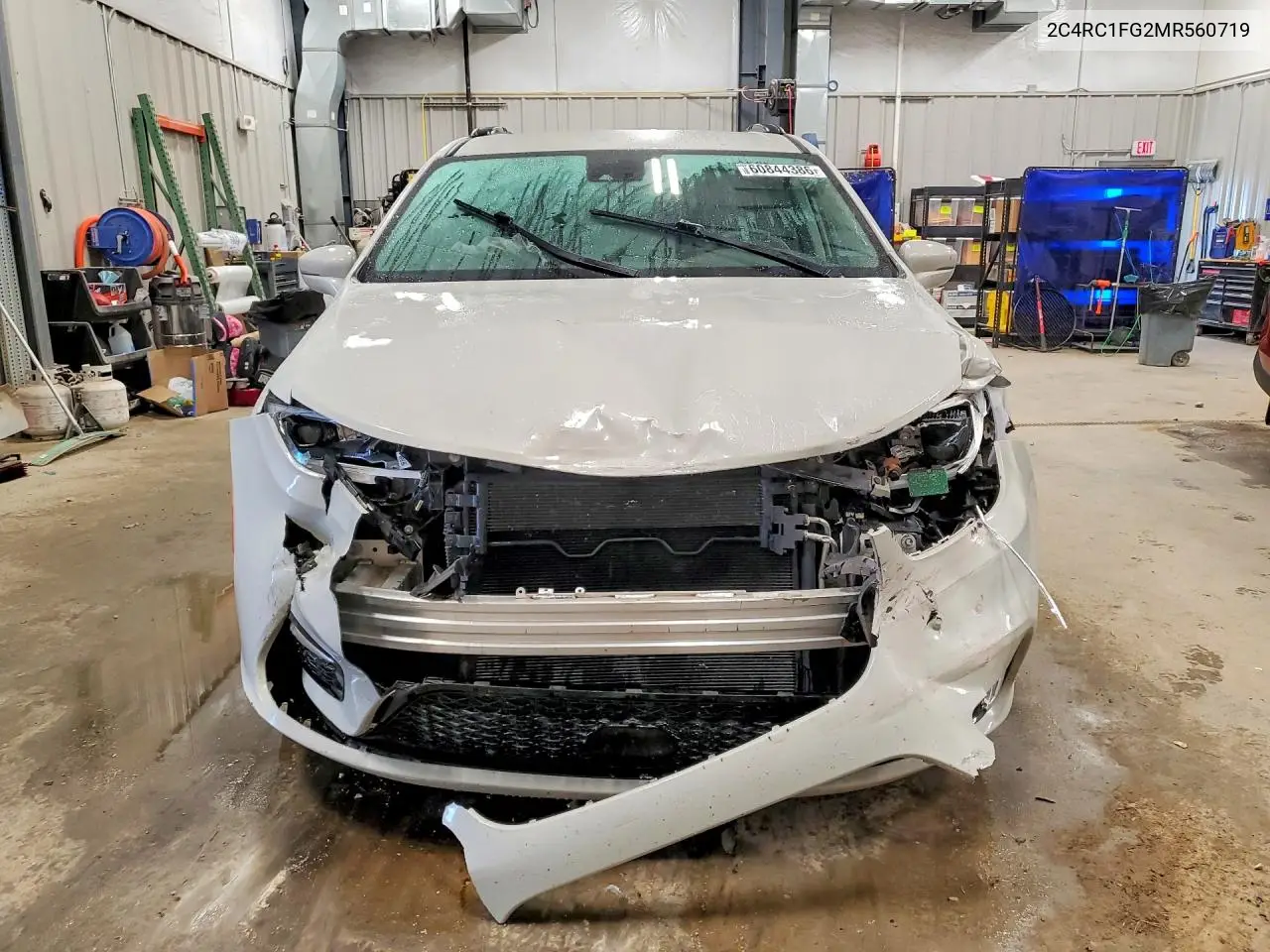 2021 Chrysler Pacifica Touring VIN: 2C4RC1FG2MR560719 Lot: 60844386