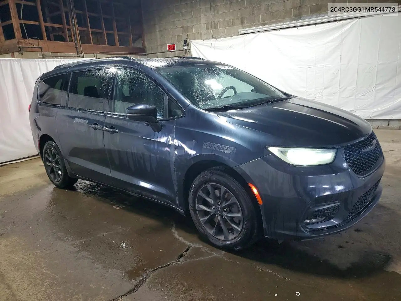 2021 Chrysler Pacifica Limited VIN: 2C4RC3GG1MR544778 Lot: 61014426