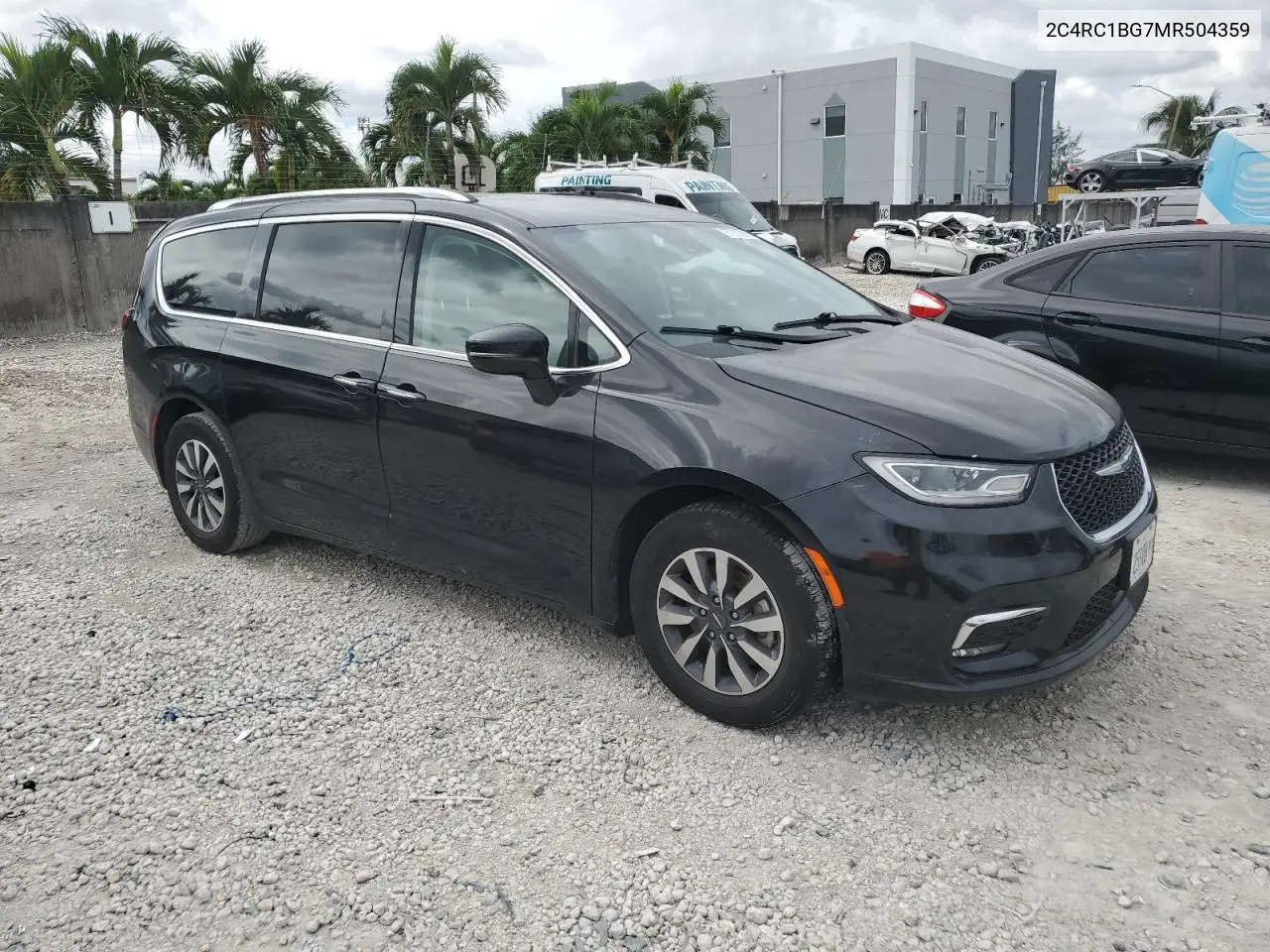 2C4RC1BG7MR504359 2021 Chrysler Pacifica Touring L