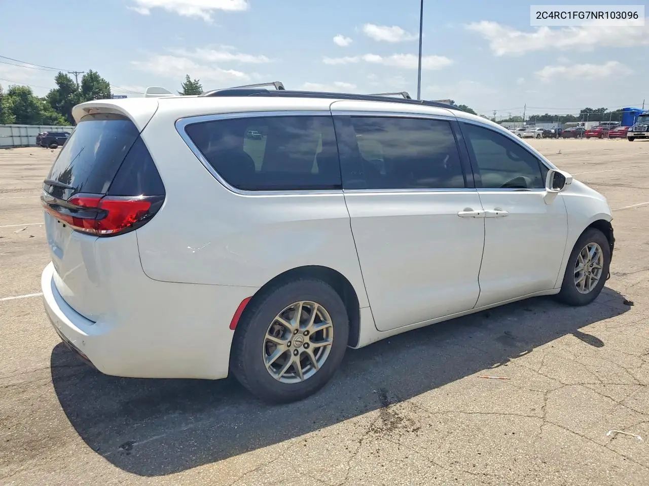 2022 Chrysler Pacifica Touring VIN: 2C4RC1FG7NR103096 Lot: 59583796